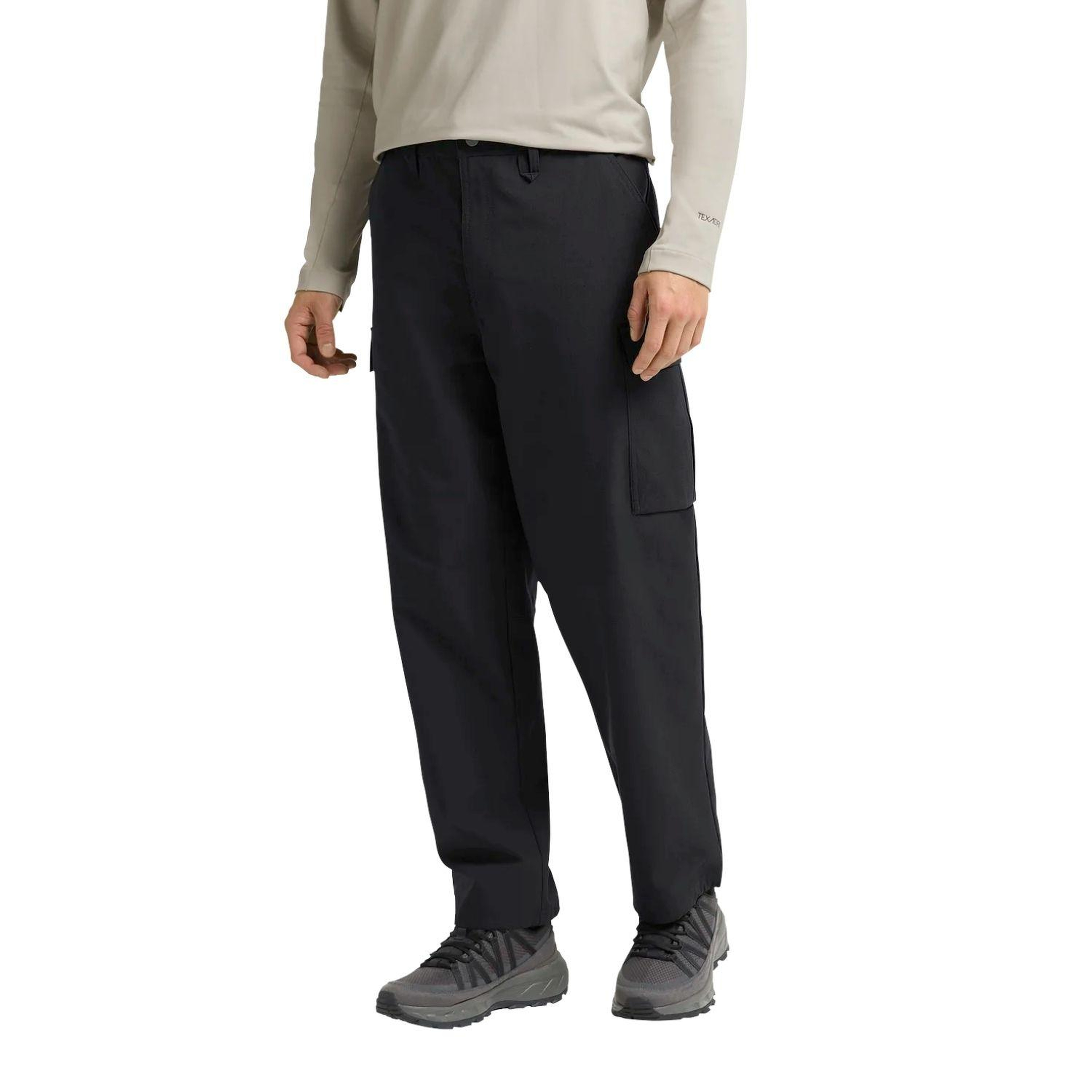 Jack Wolfskin Yuma Cargo Pants Erkek Siyah Outdoor Pantolonu