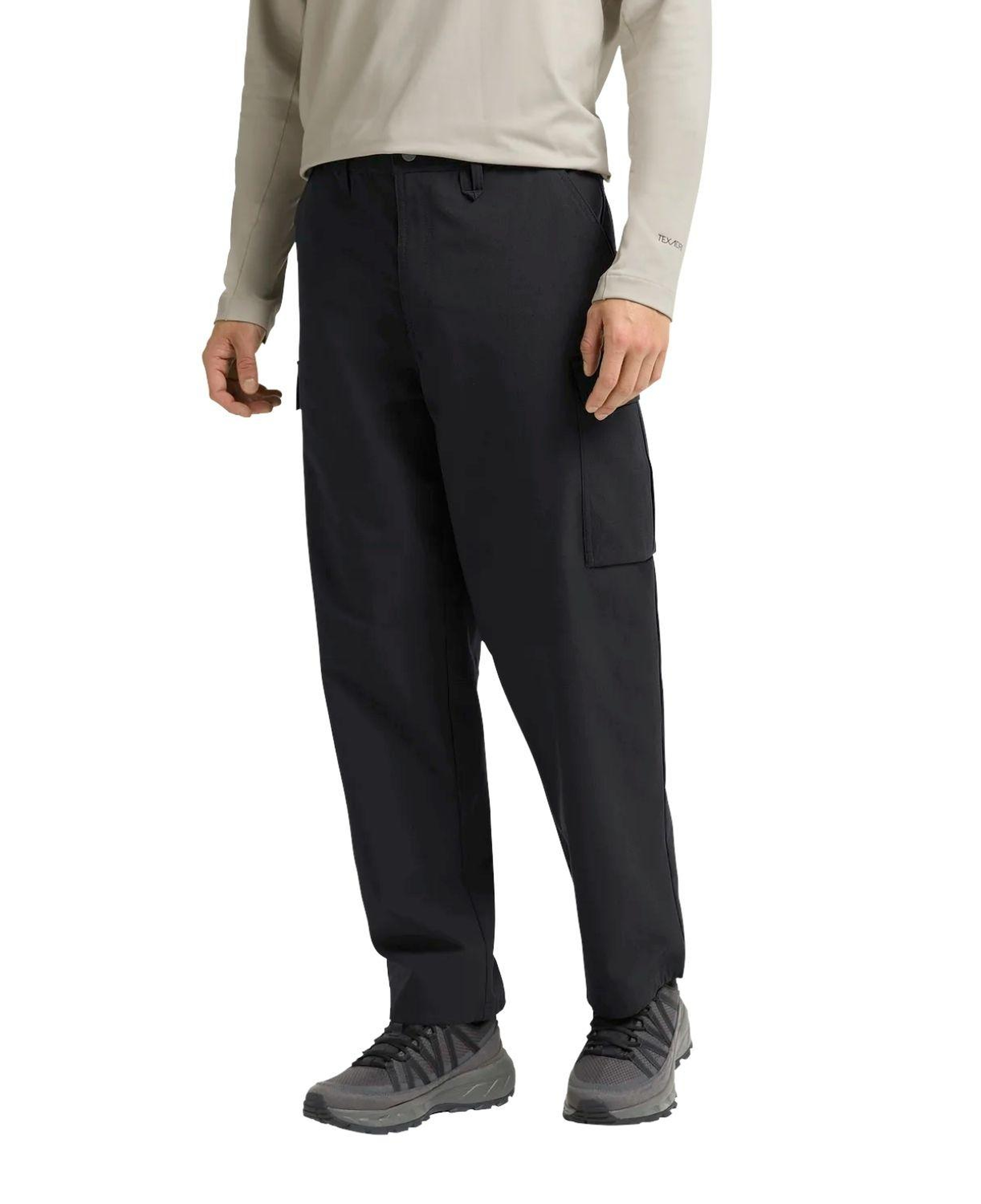 Jack Wolfskin Yuma Cargo Pants Erkek Siyah Outdoor Pantolonu