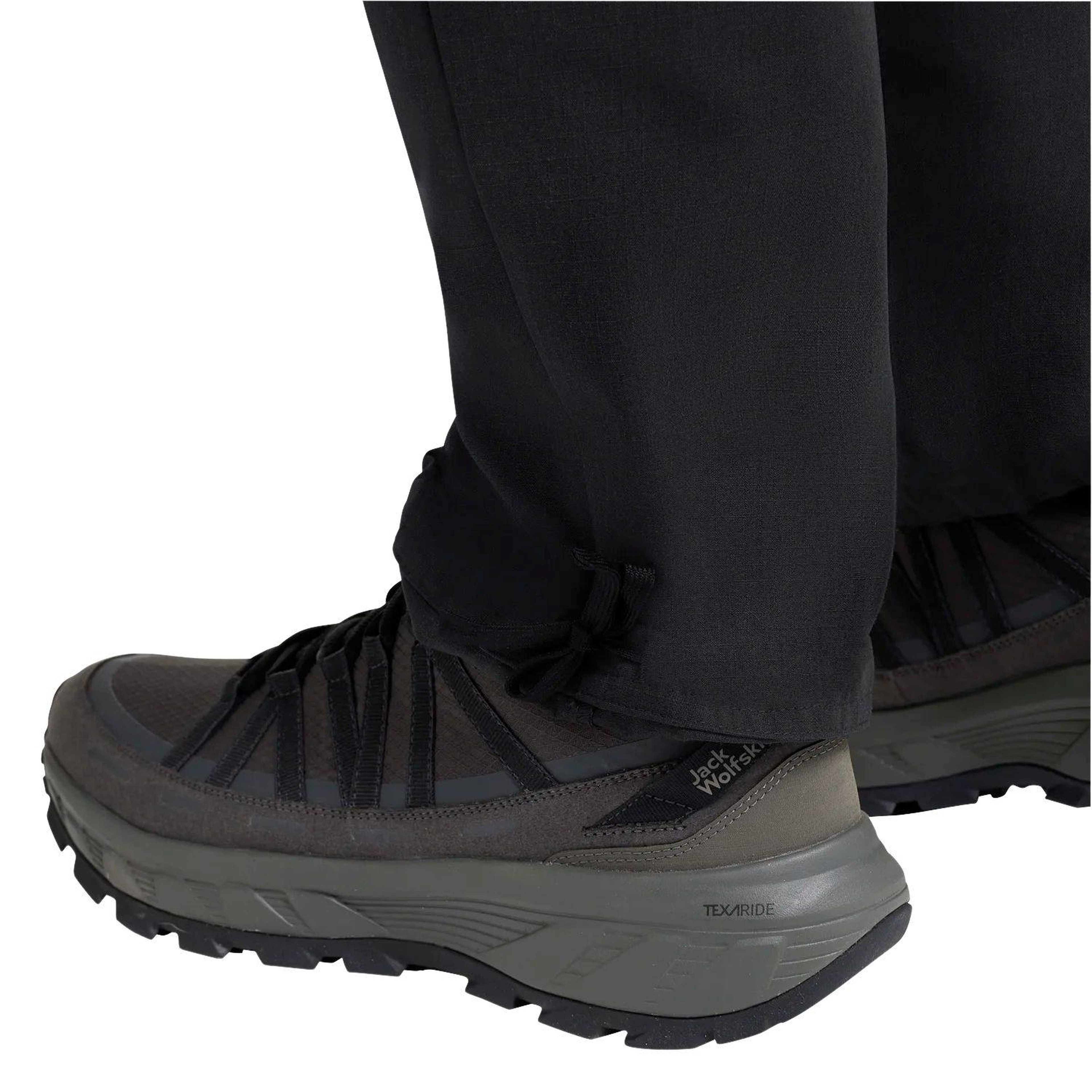 Jack Wolfskin Yuma Cargo Pants Erkek Siyah Outdoor Pantolonu