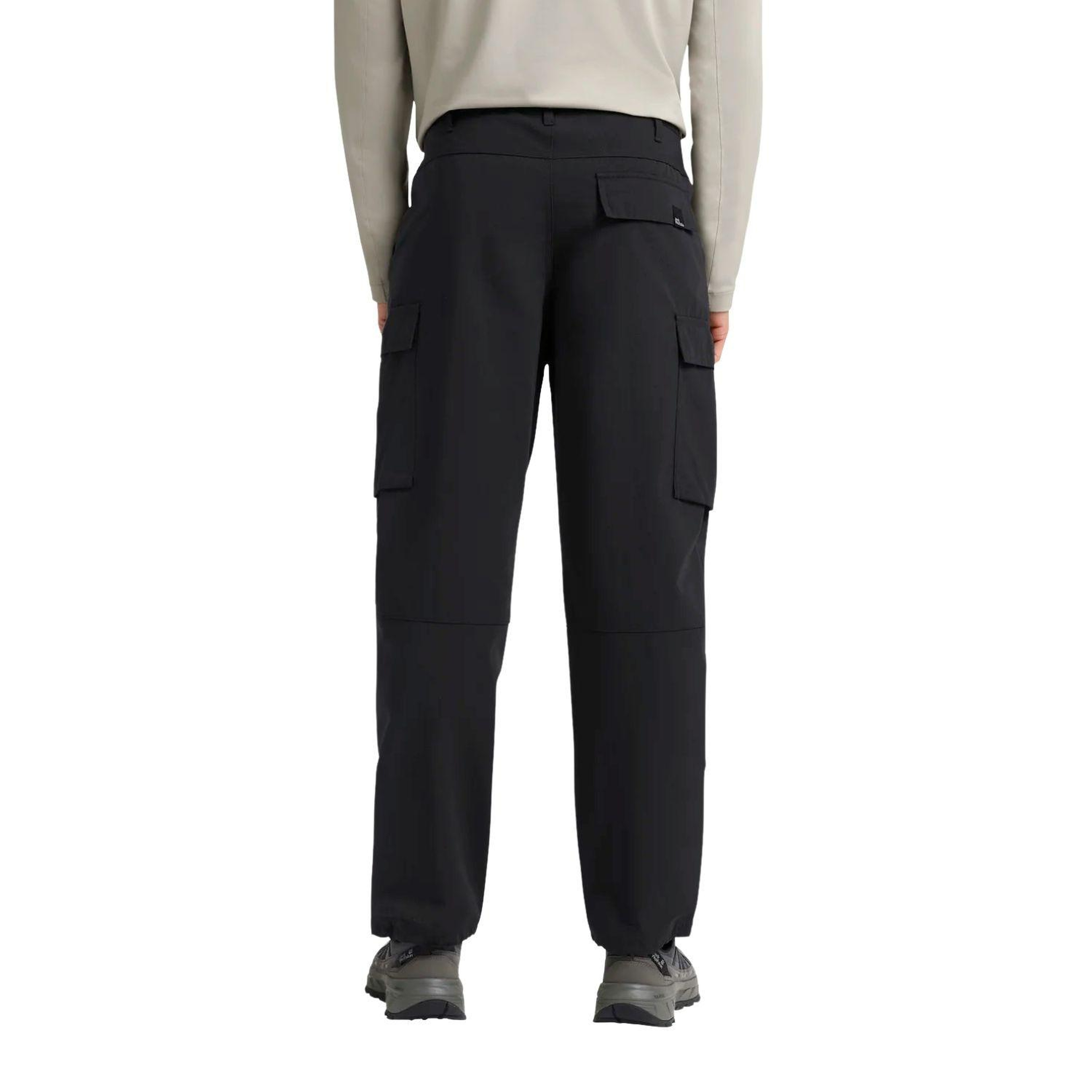 Jack Wolfskin Yuma Cargo Pants Erkek Siyah Outdoor Pantolonu