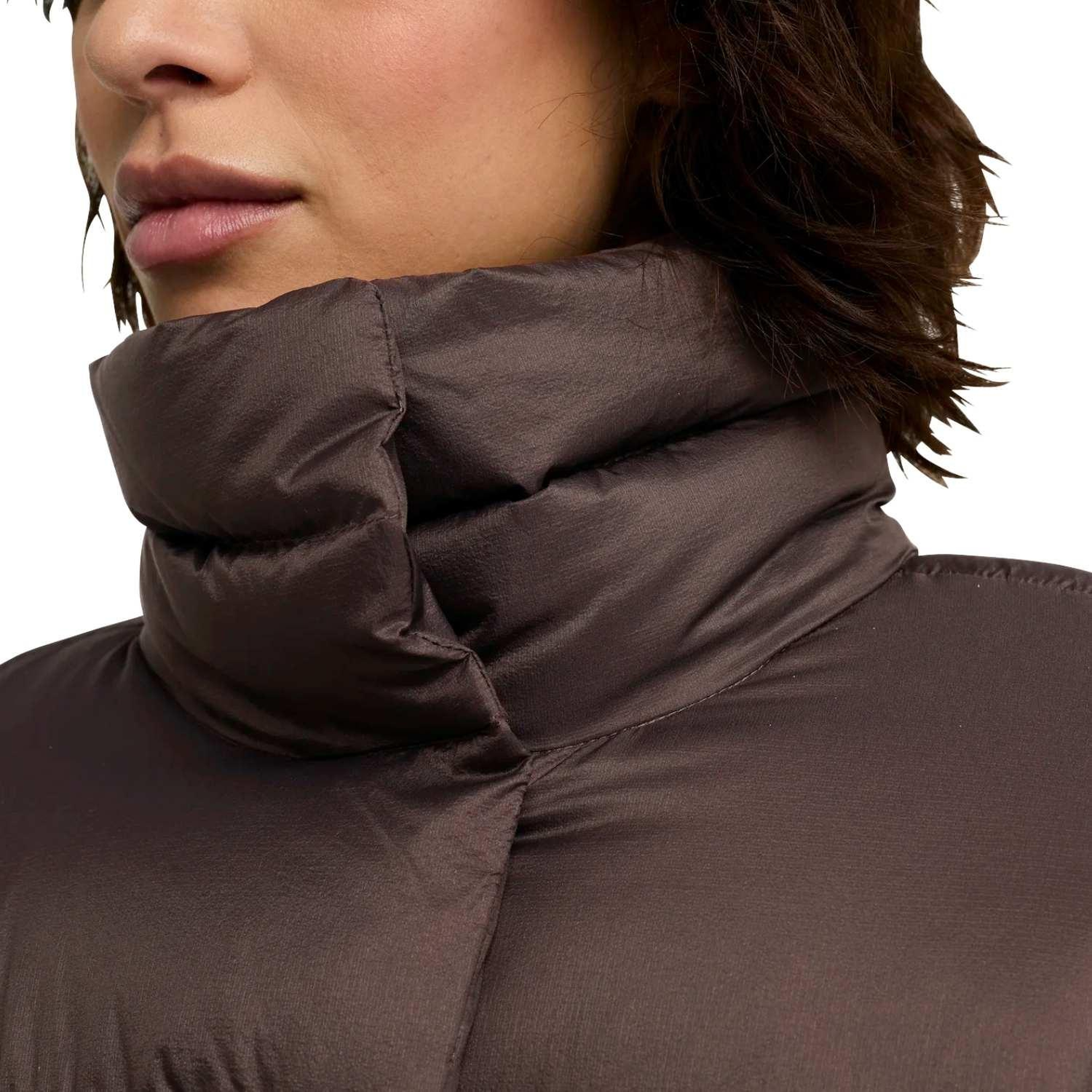 Jack Wolfskin Icy Hill Rds Kadın Kahverengi Outdoor Ceketi