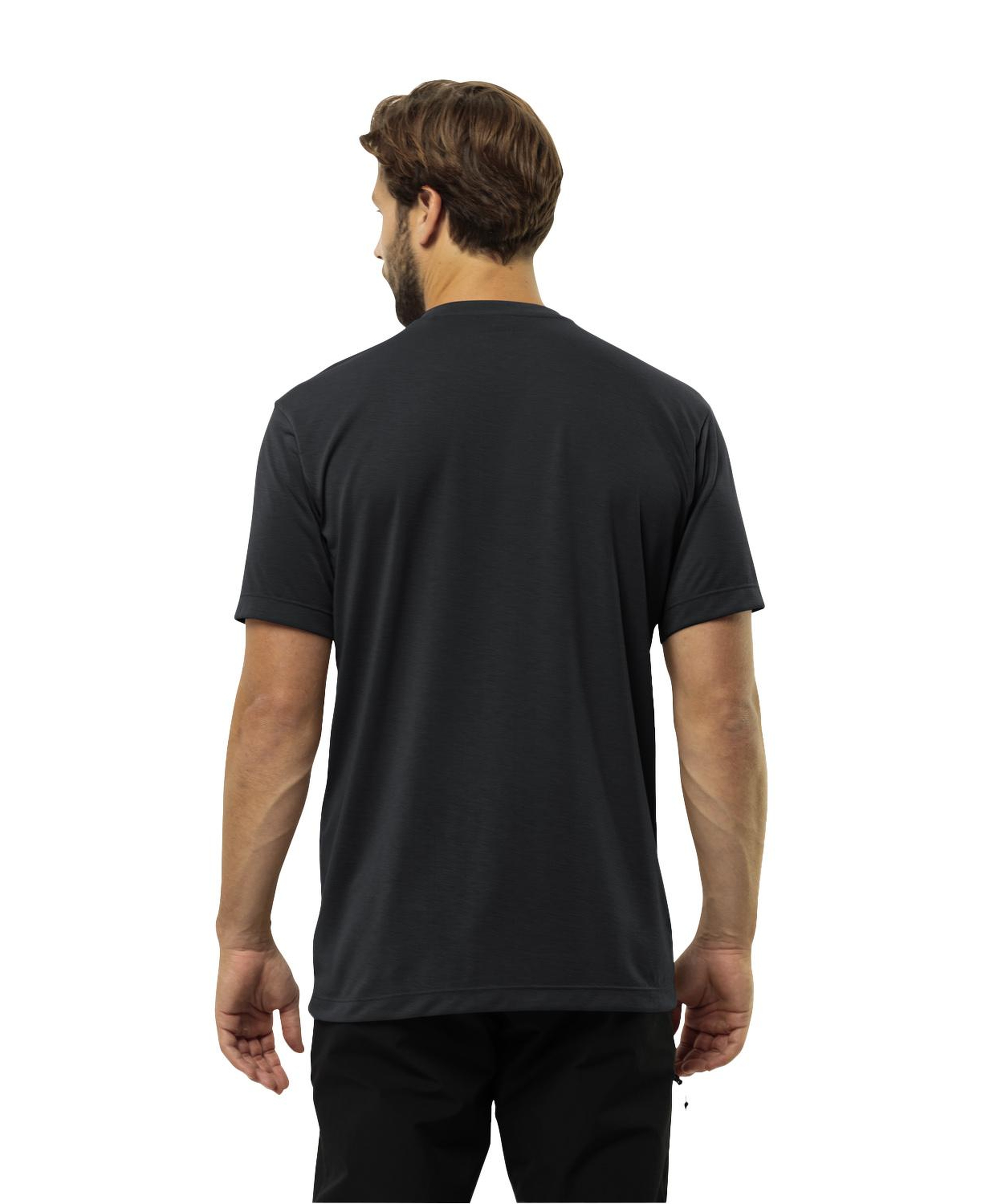 Jack Wolfskin Vonnan Erkek Gri Tişört