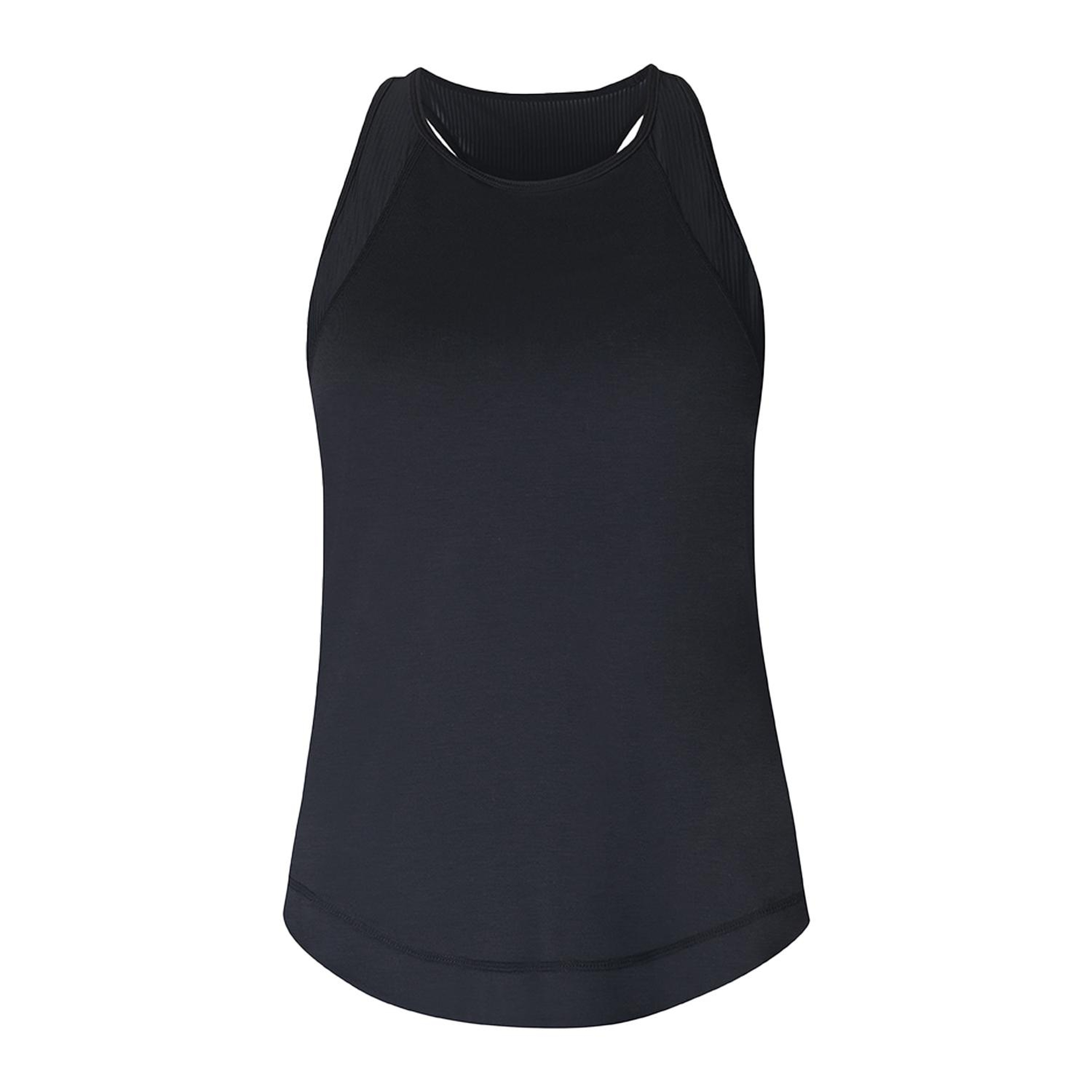 Sweaty Betty Breathe Easy Run Tank Top Kadın Siyah Koşu Tank Top