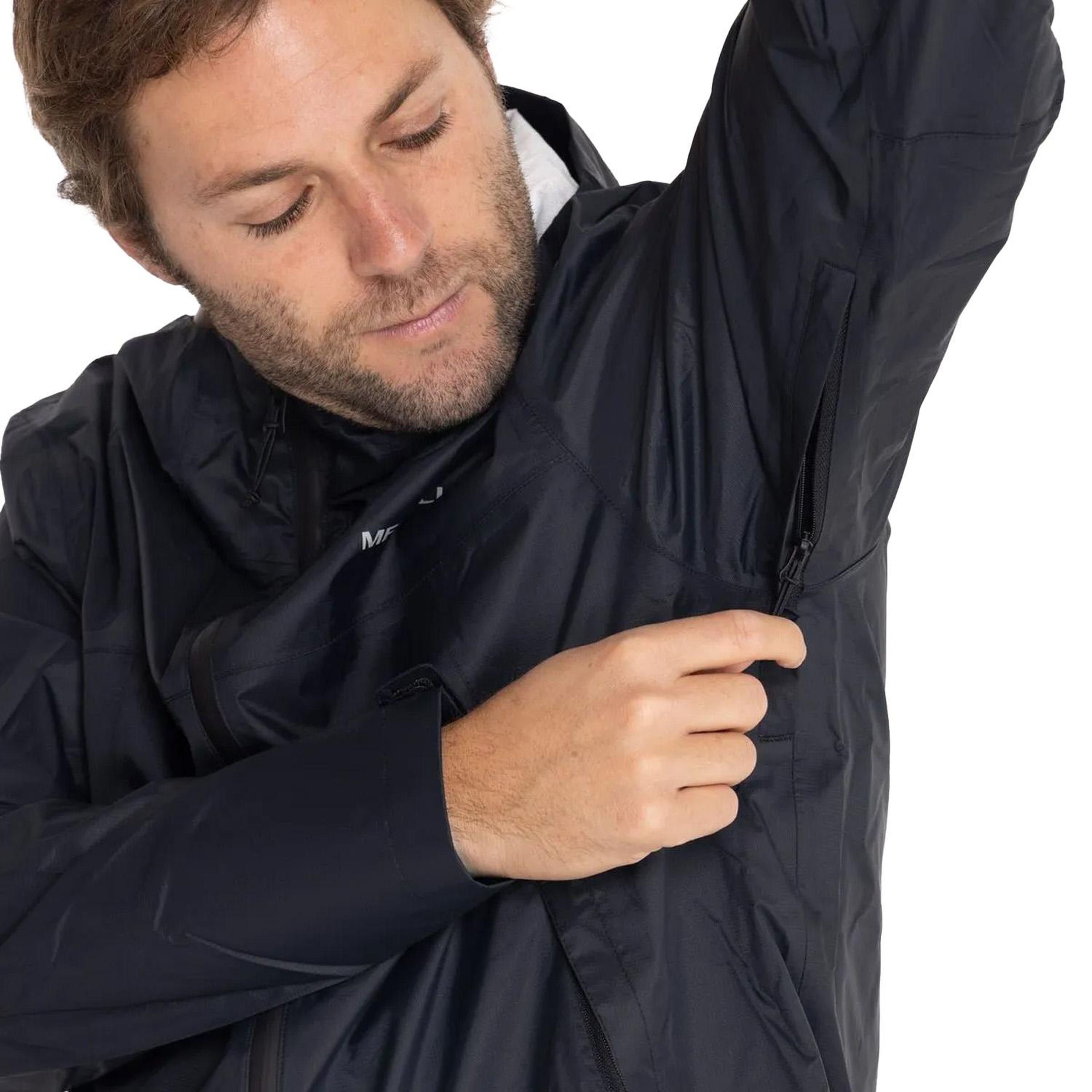 Merrell Fallon Rain Shell Erkek Siyah Yağmurluk