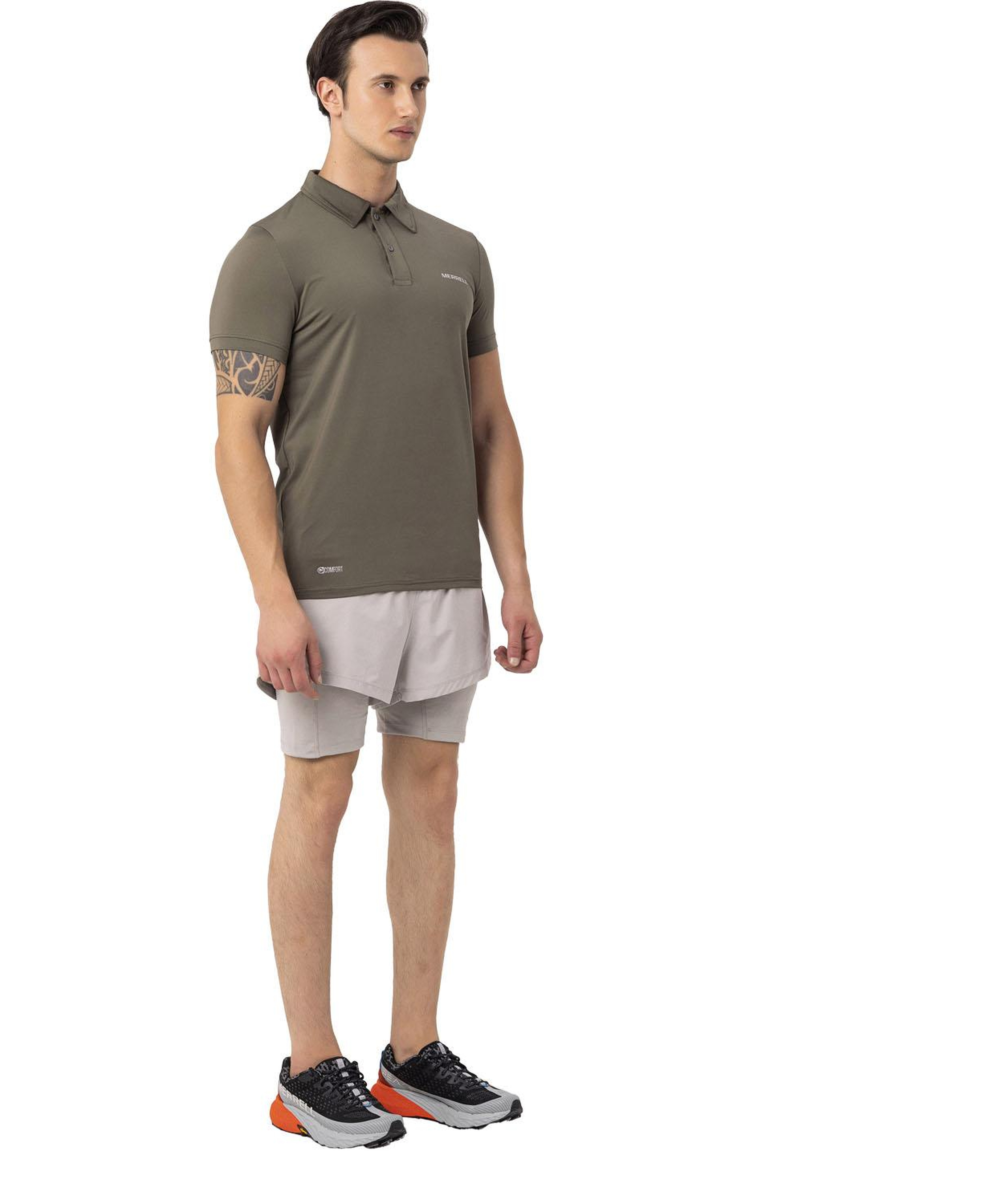 Merrell Pace Erkek Yeşil Polo Tişört