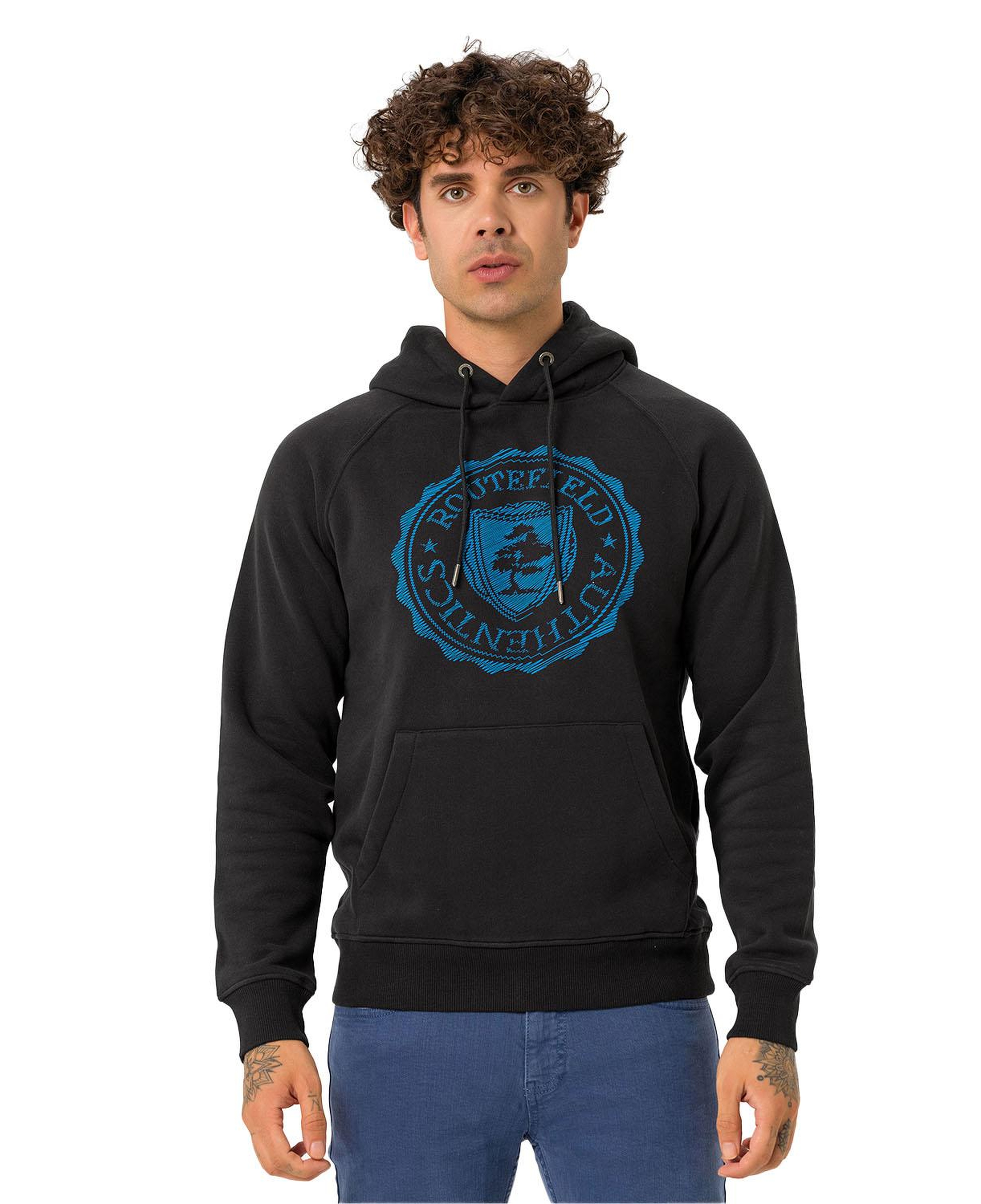 Routefield Halvor Erkek Siyah Sweatshirt