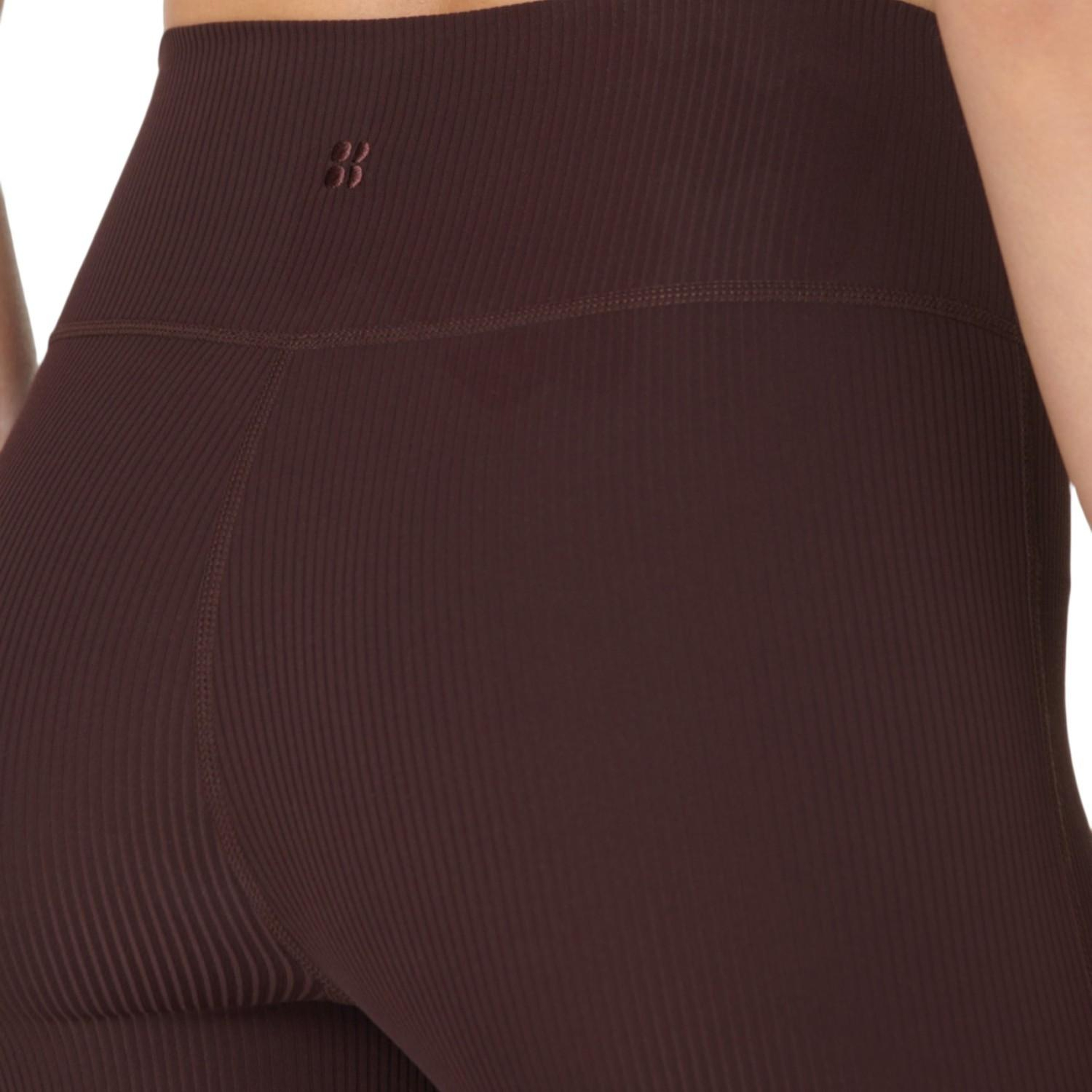 GLOW FLEX RIB 32  FLARE TROUSE