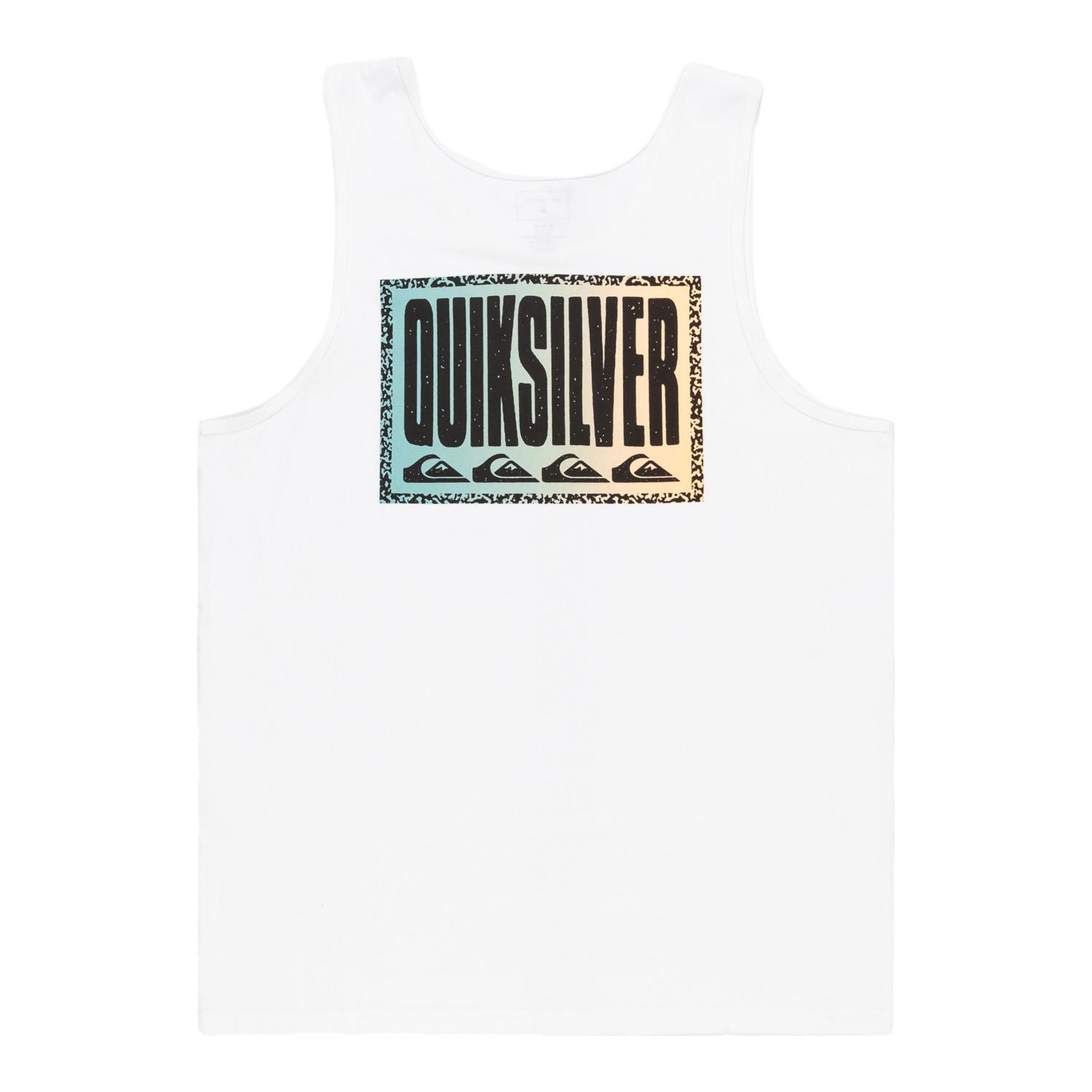 Quiksilver Long Fade Tank Erkek Beyaz Atlet