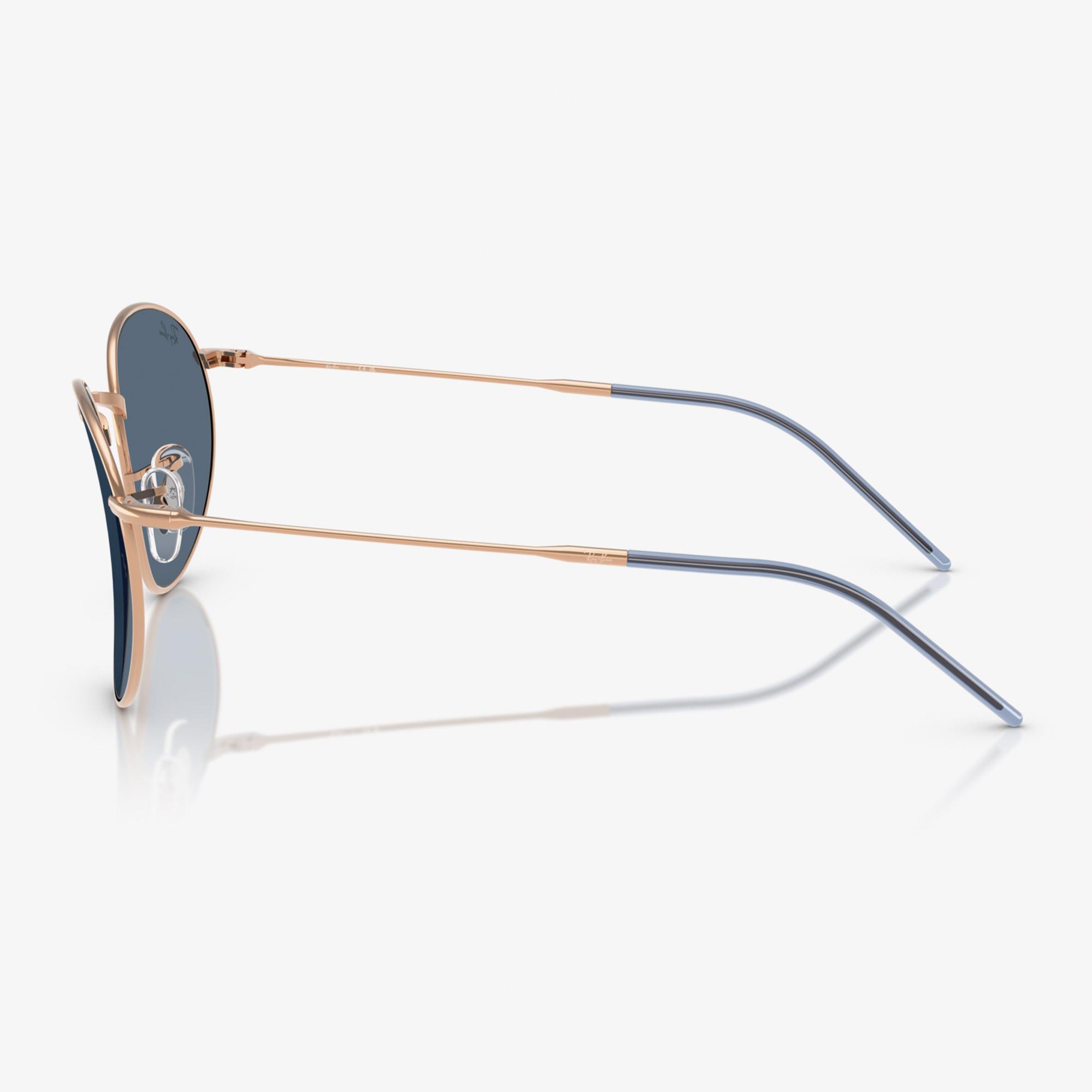 Ray-Ban Round Reverse RBR0103S Unisex Altın Rengi Güneş Gözlüğü