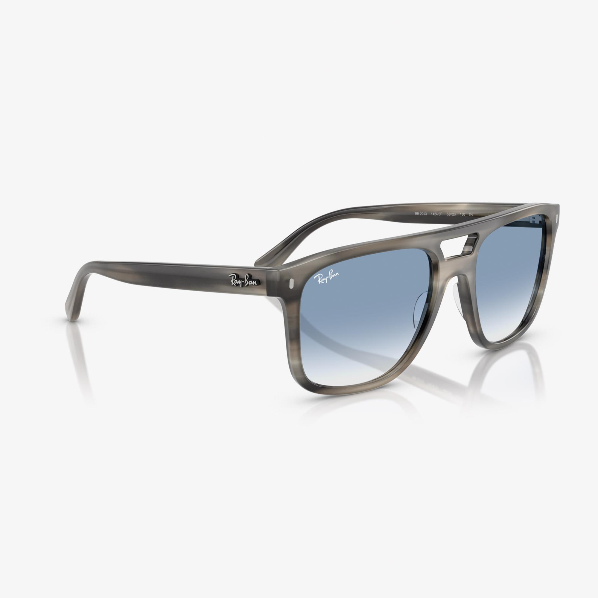 Ray-Ban RB2213 Unisex Gri Güneş Gözlüğü