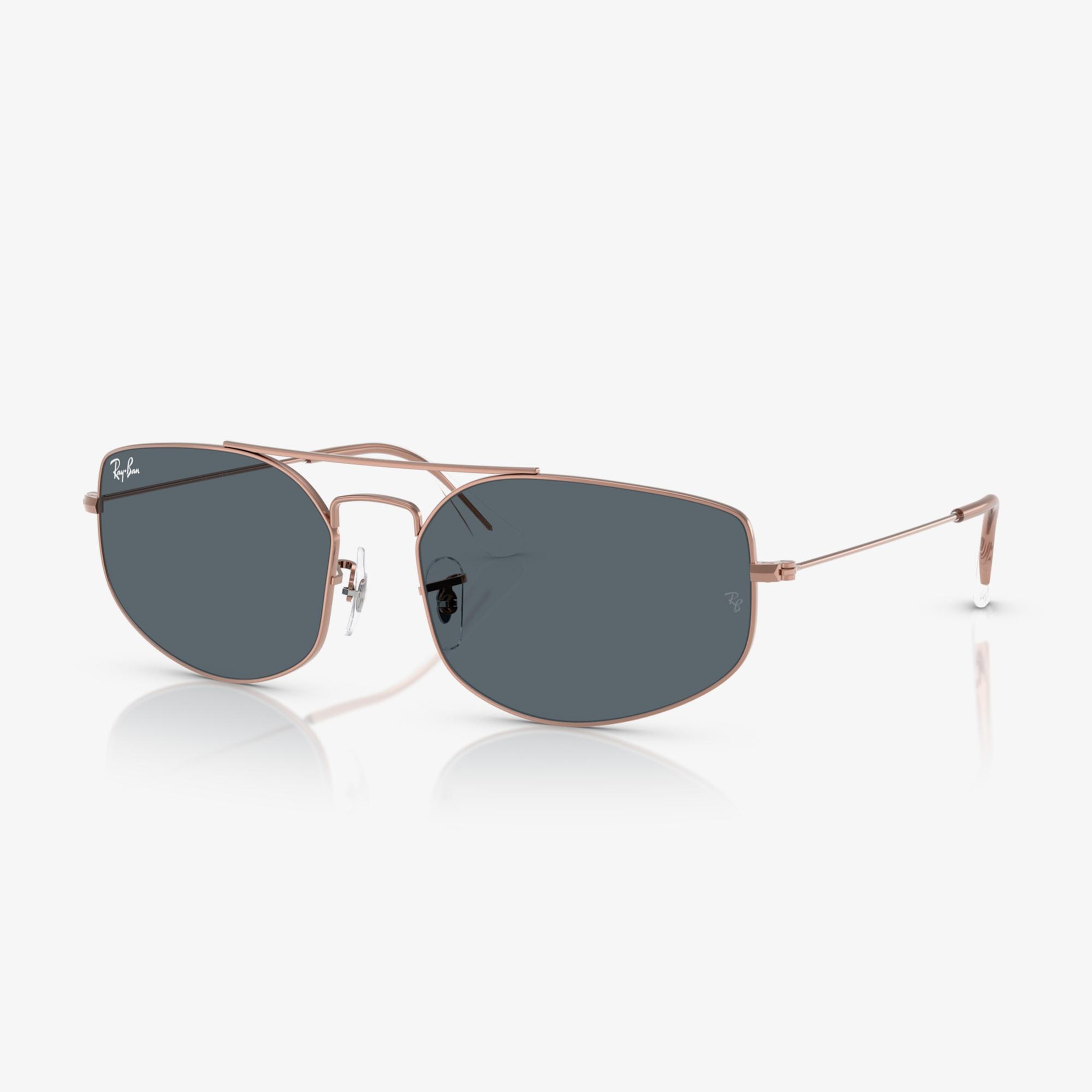 Ray-Ban Metal Unisex Gri Güneş Gözlüğü