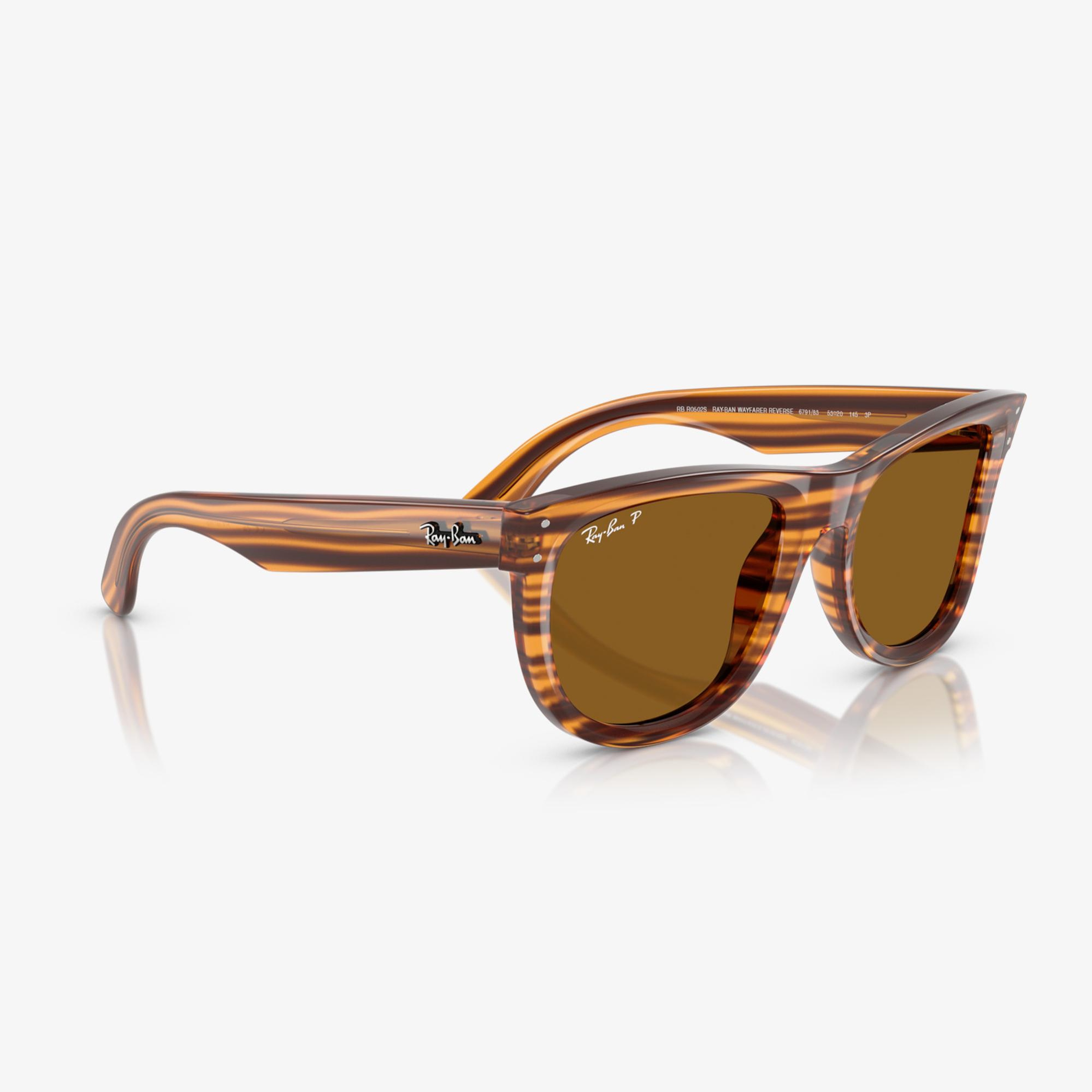 Ray-Ban RBR0502S Unisex Kahverengi Güneş Gözlüğü