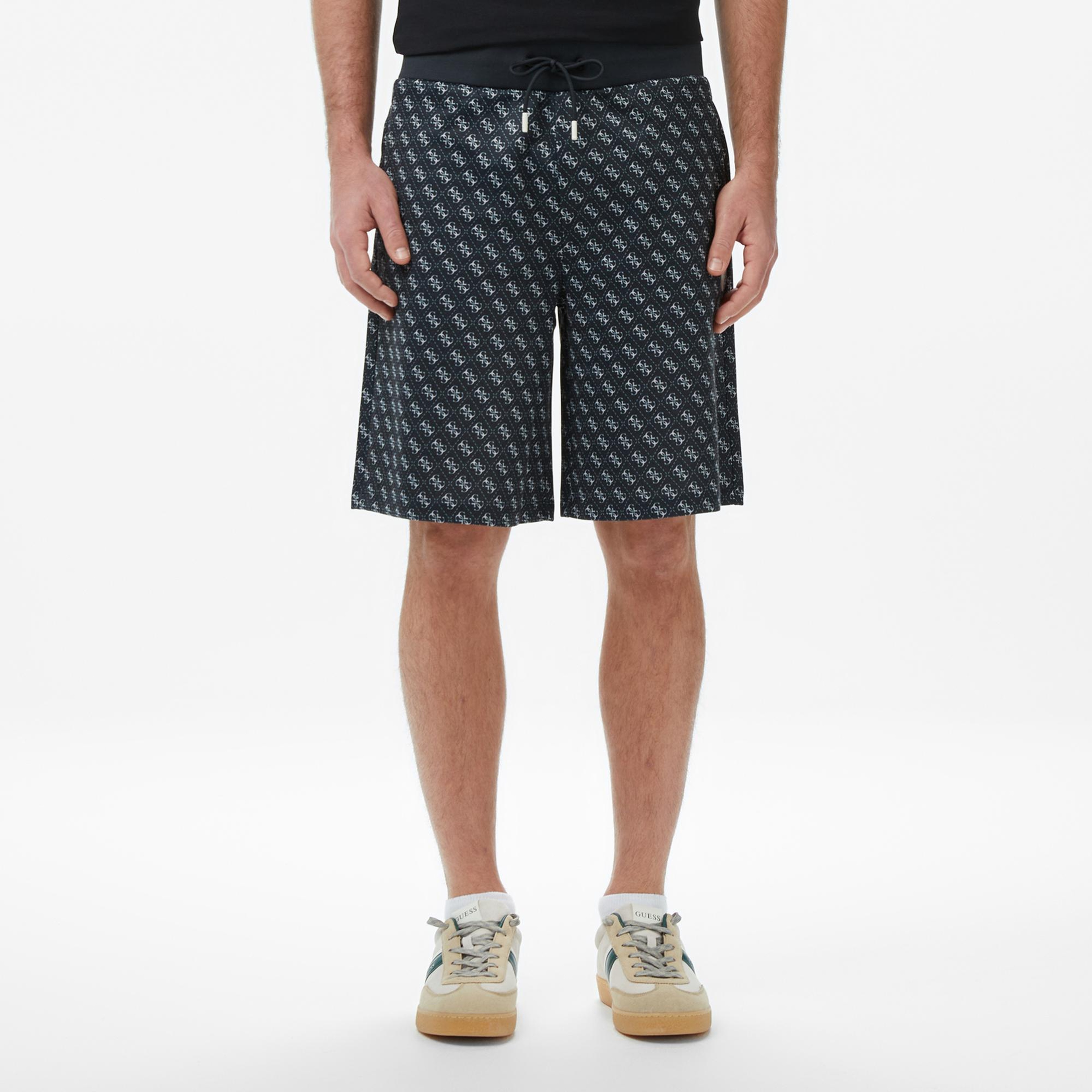 Guess New Korbin Aktif Regular Fit Erkek Siyah Şort