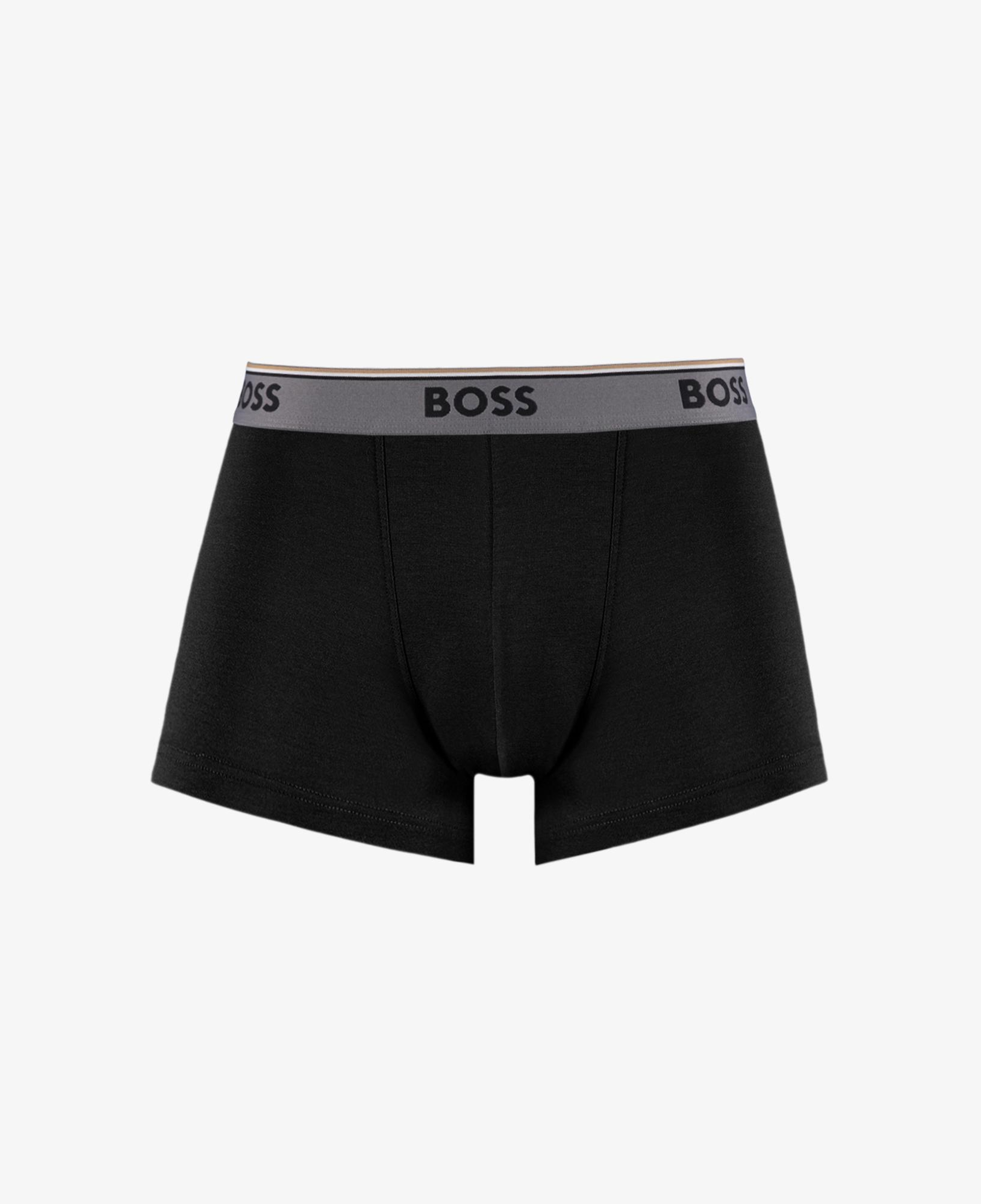 Boss Trunk Power 3'lü Erkek Siyah Boxer