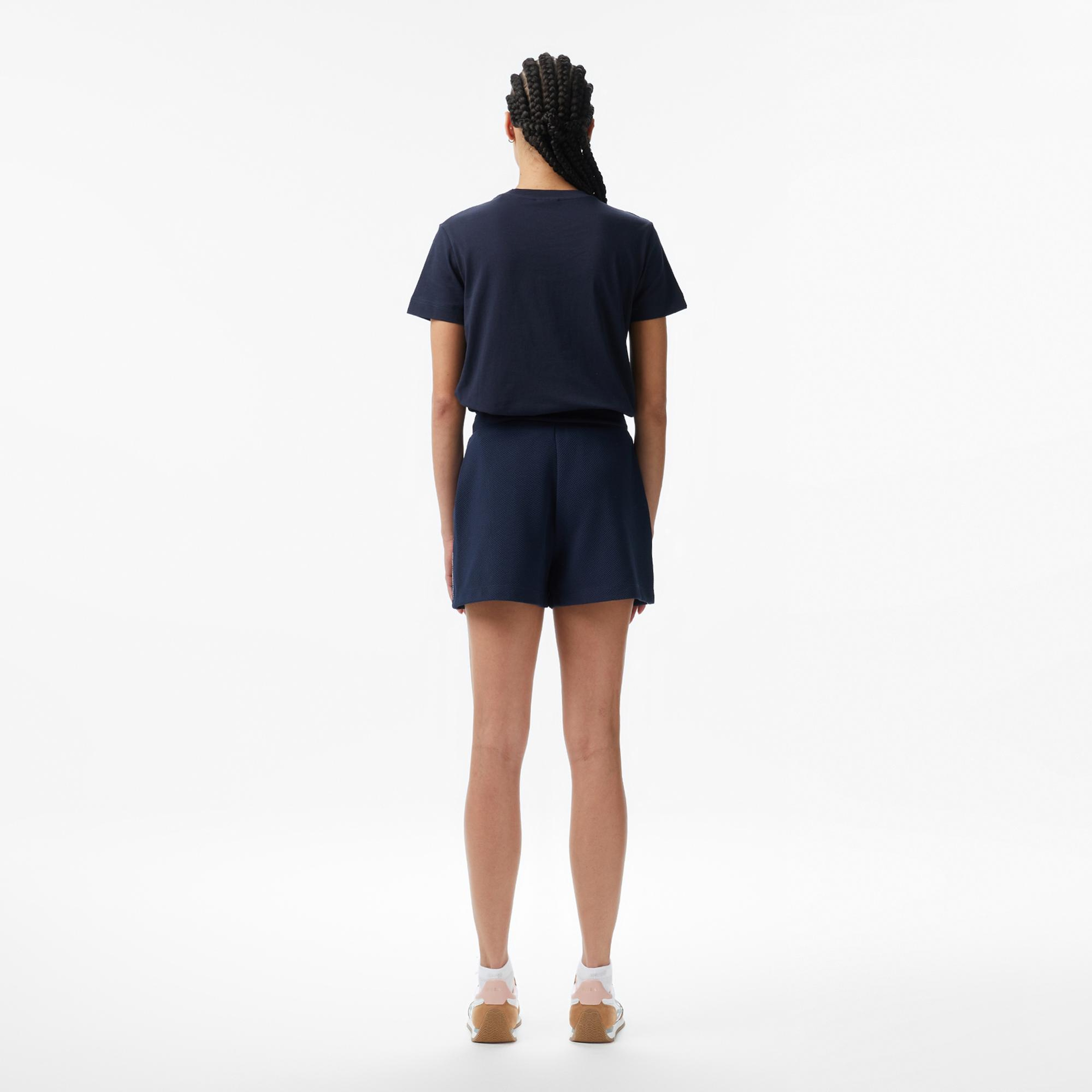 Guess Sarah Aktif Regular Fit Kadın Lacivert Şort