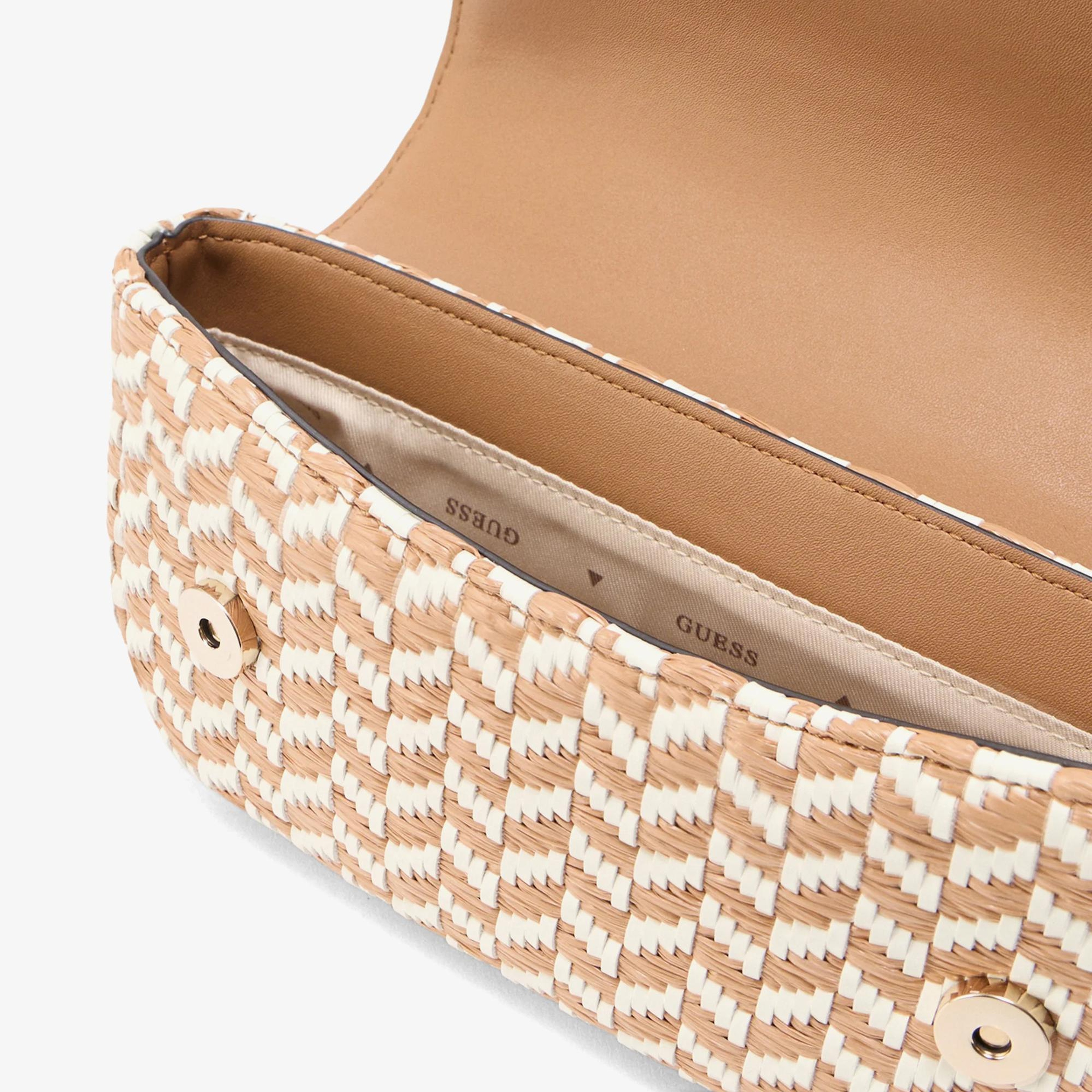 Guess Tessi Kadın Kahverengi Omuz Çantası