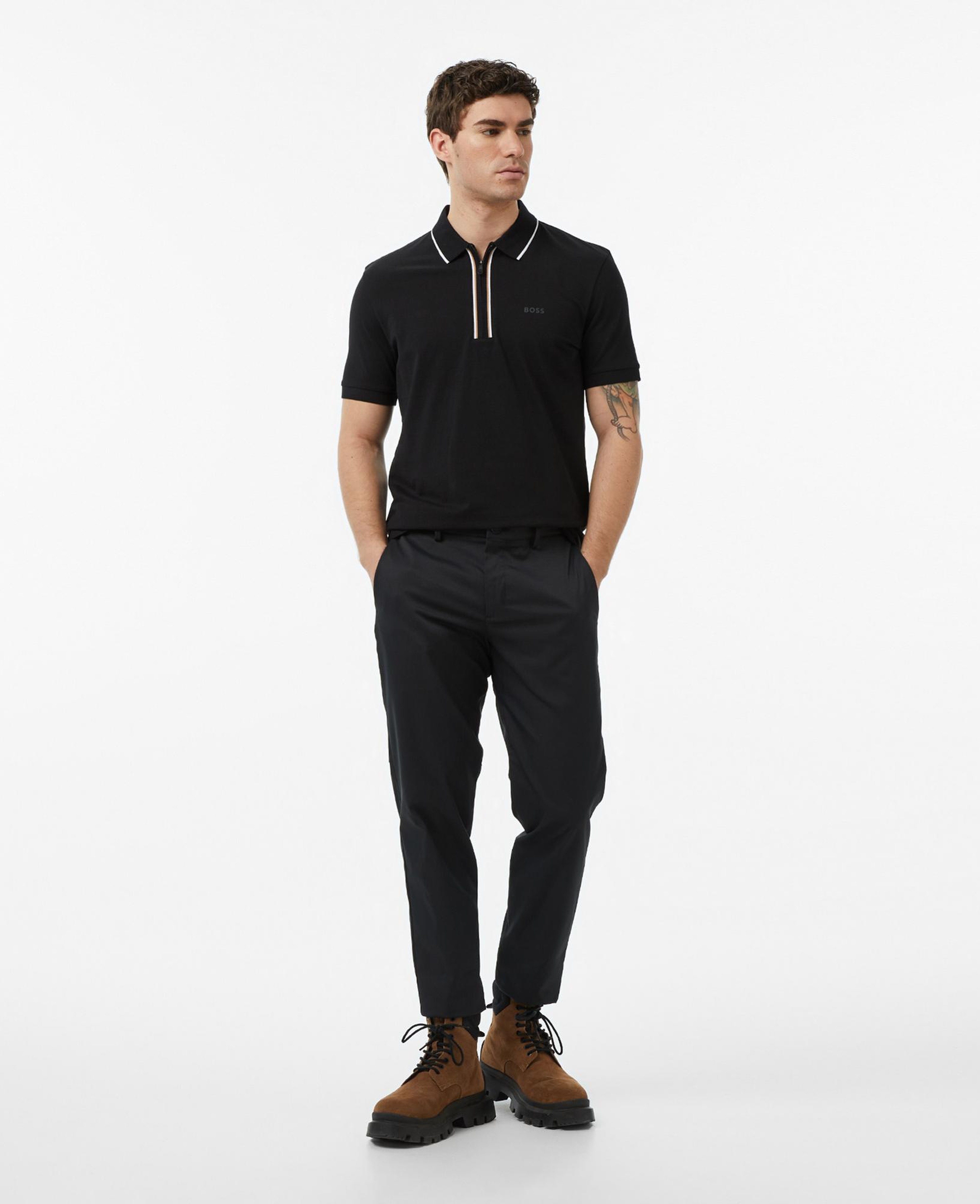 Boss Philix Erkek Siyah Polo