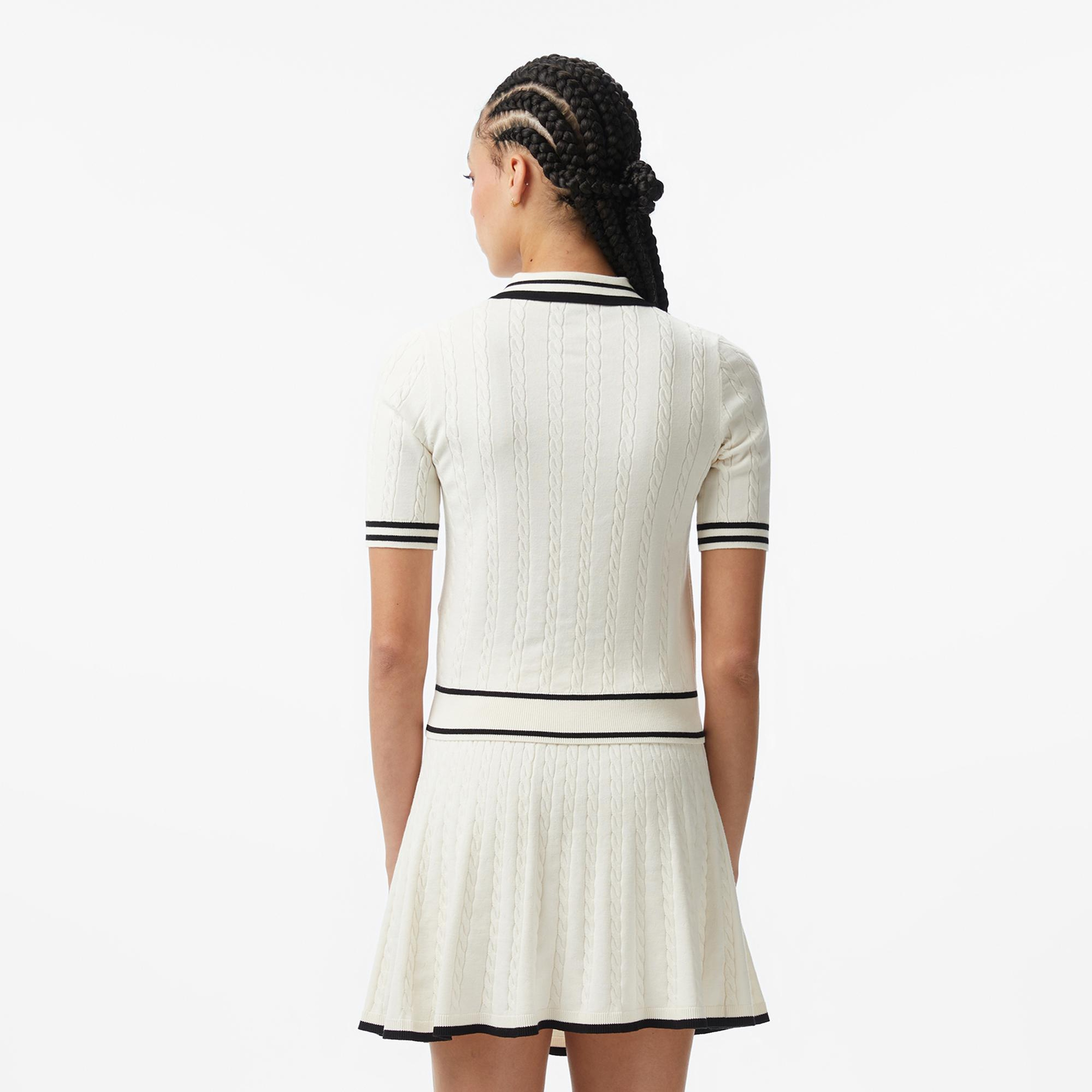 Guess Shari Aktif Kadın Beyaz Hırka