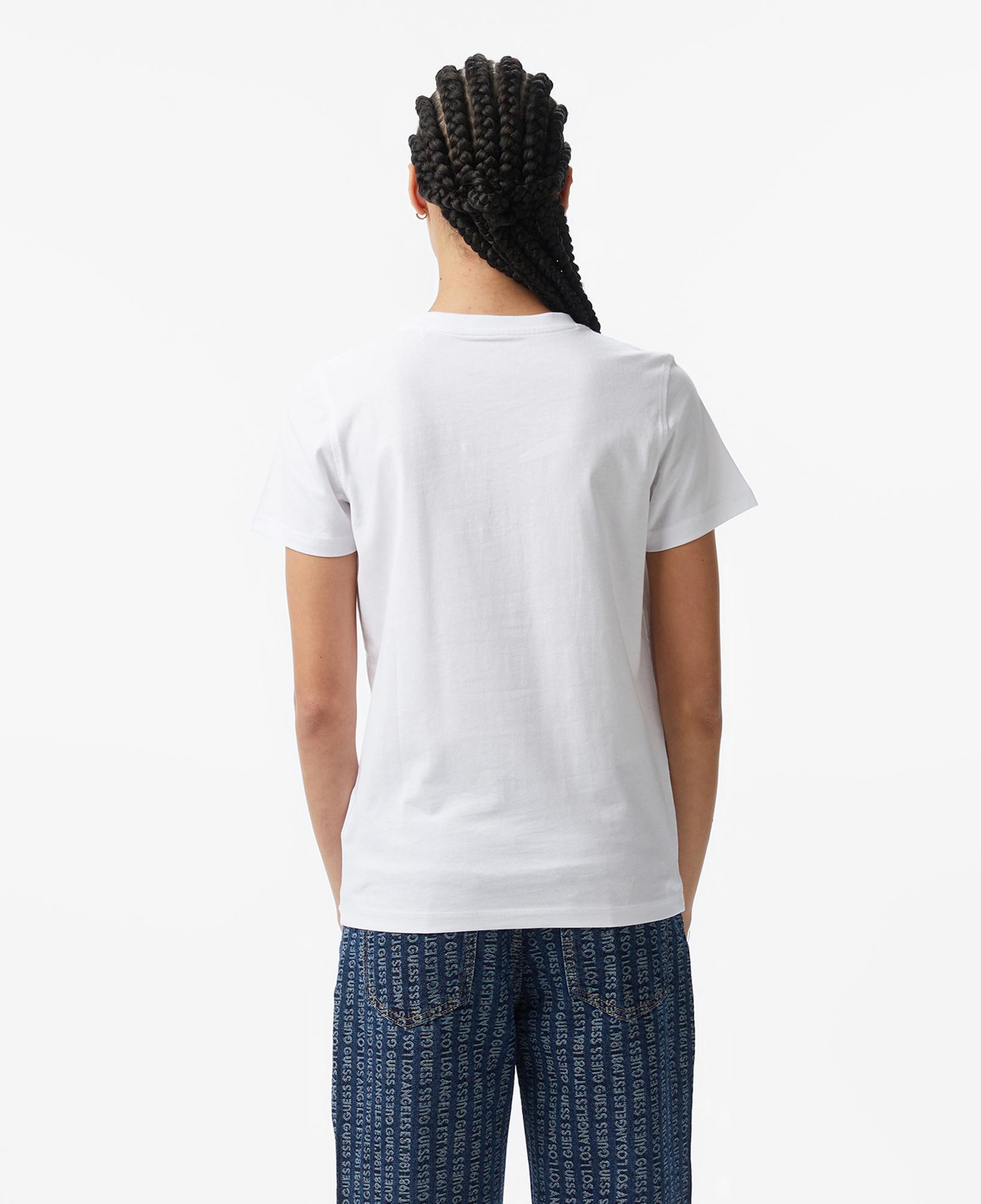 Guess Oversize Fit Kadın Beyaz T-Shirt