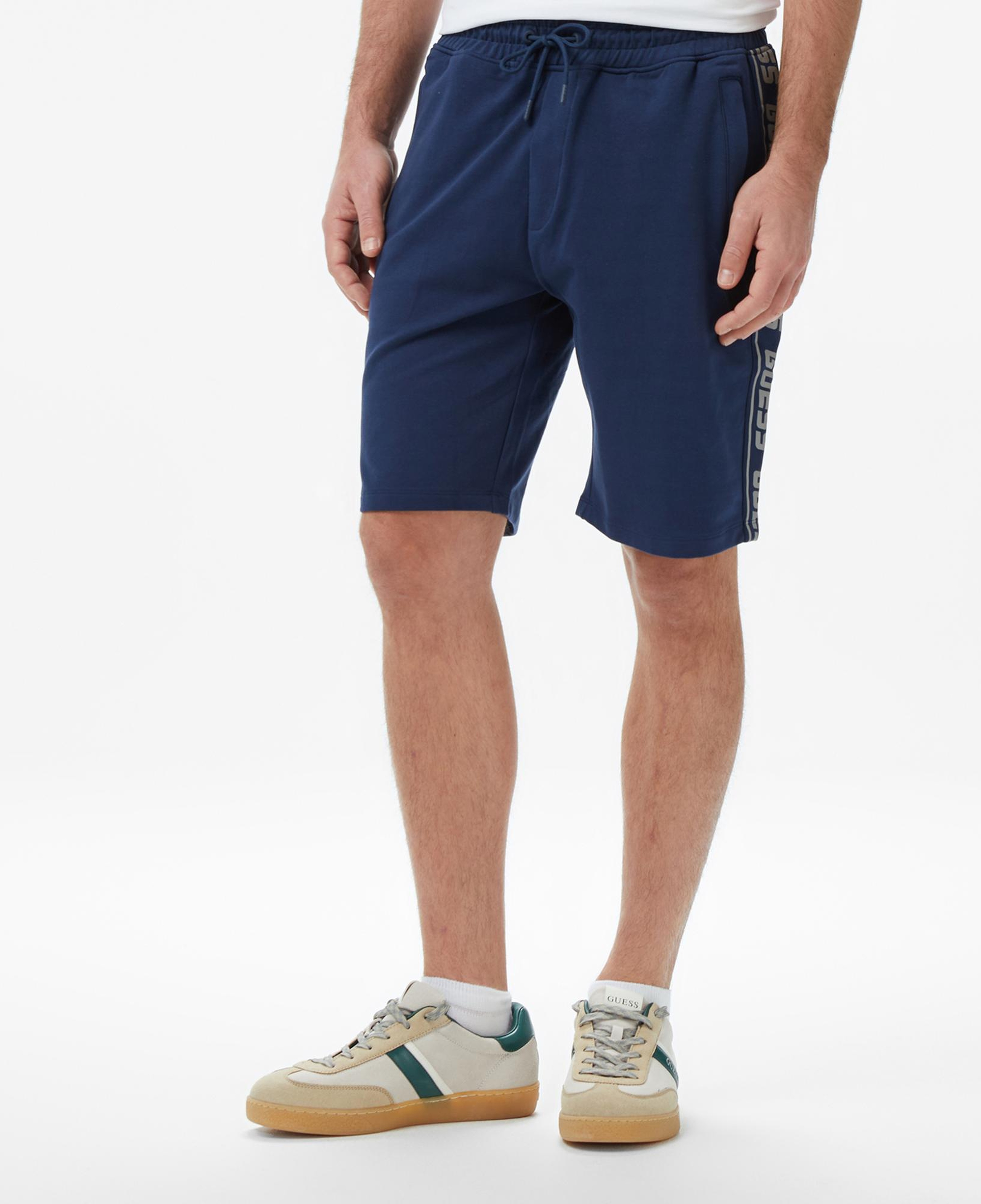 Guess Arlo Aktif Loose Fit Erkek Mavi Şort