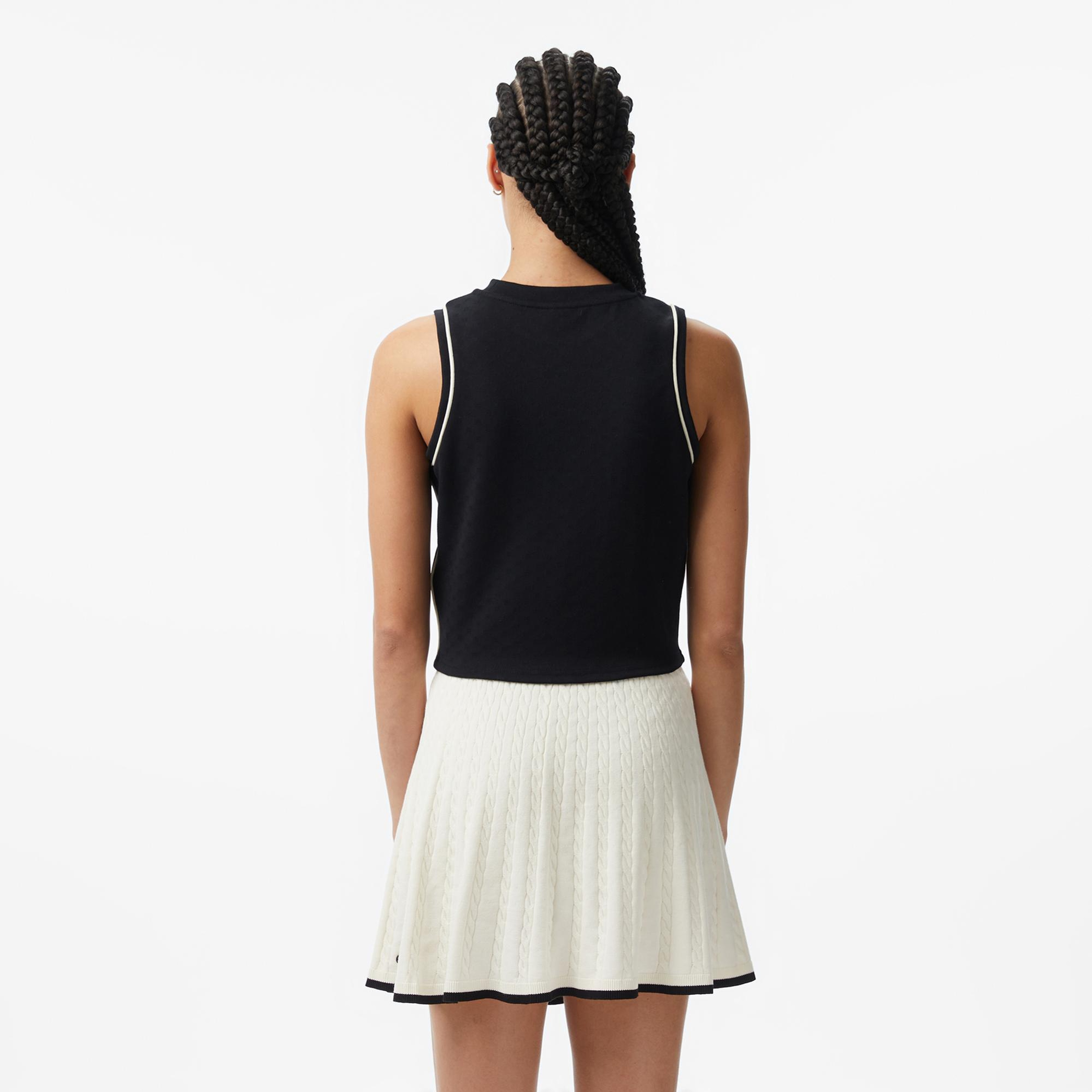 Guess Clara Aktif Kadın Siyah T-Shirt