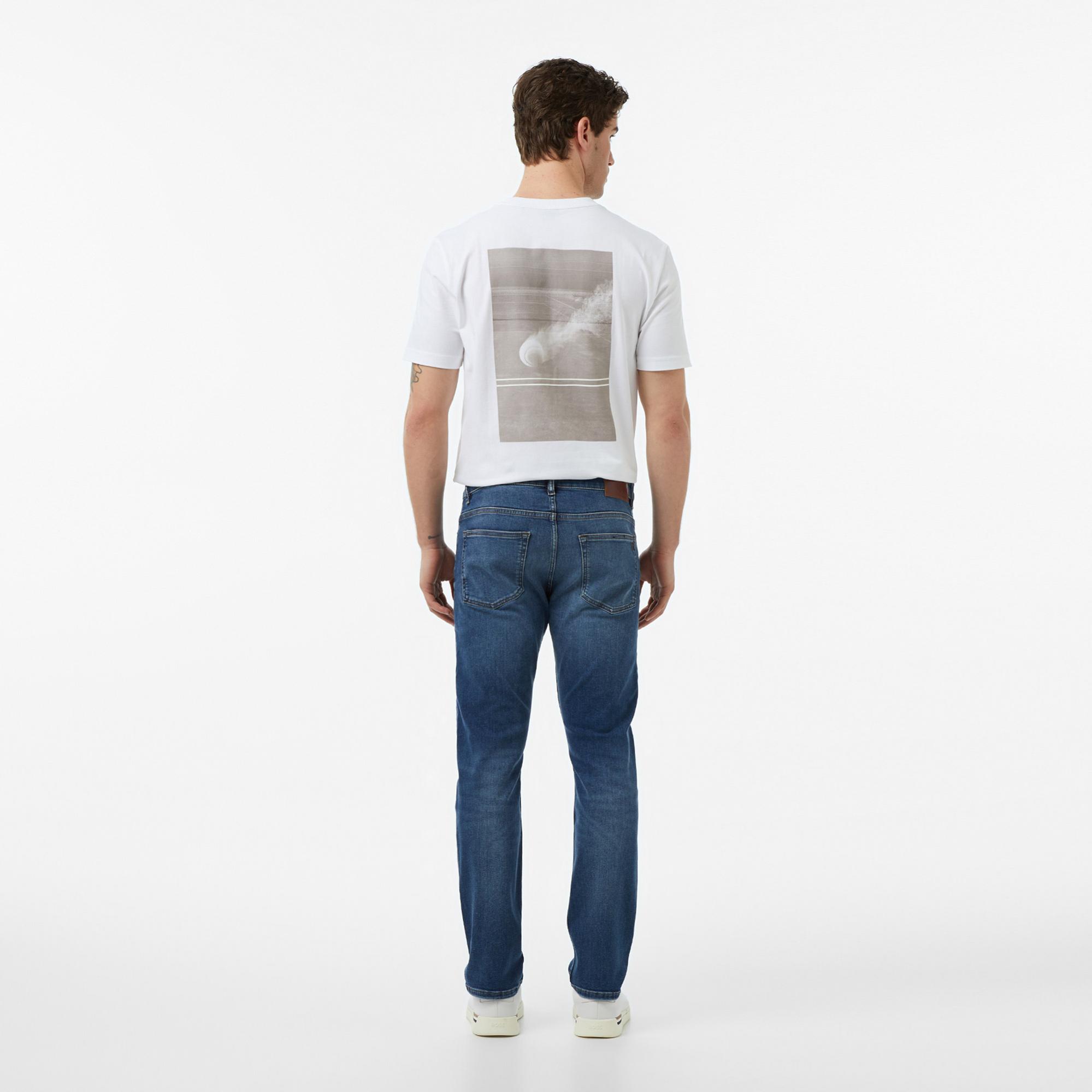 Boss Delaware Erkek Mavi Jean