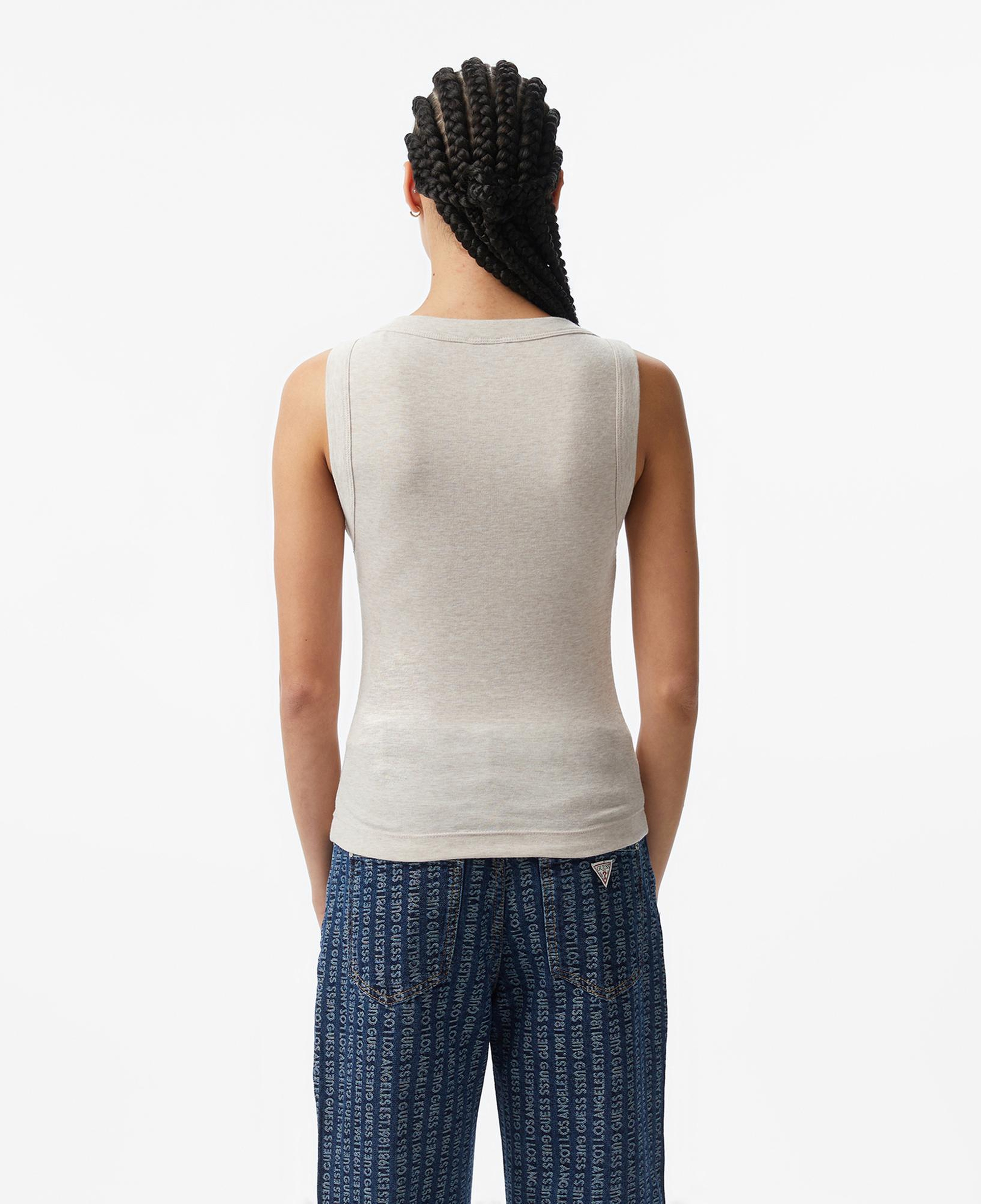 Guess Tina Ipek Karışımlı Kadın Mavi T-Shirt