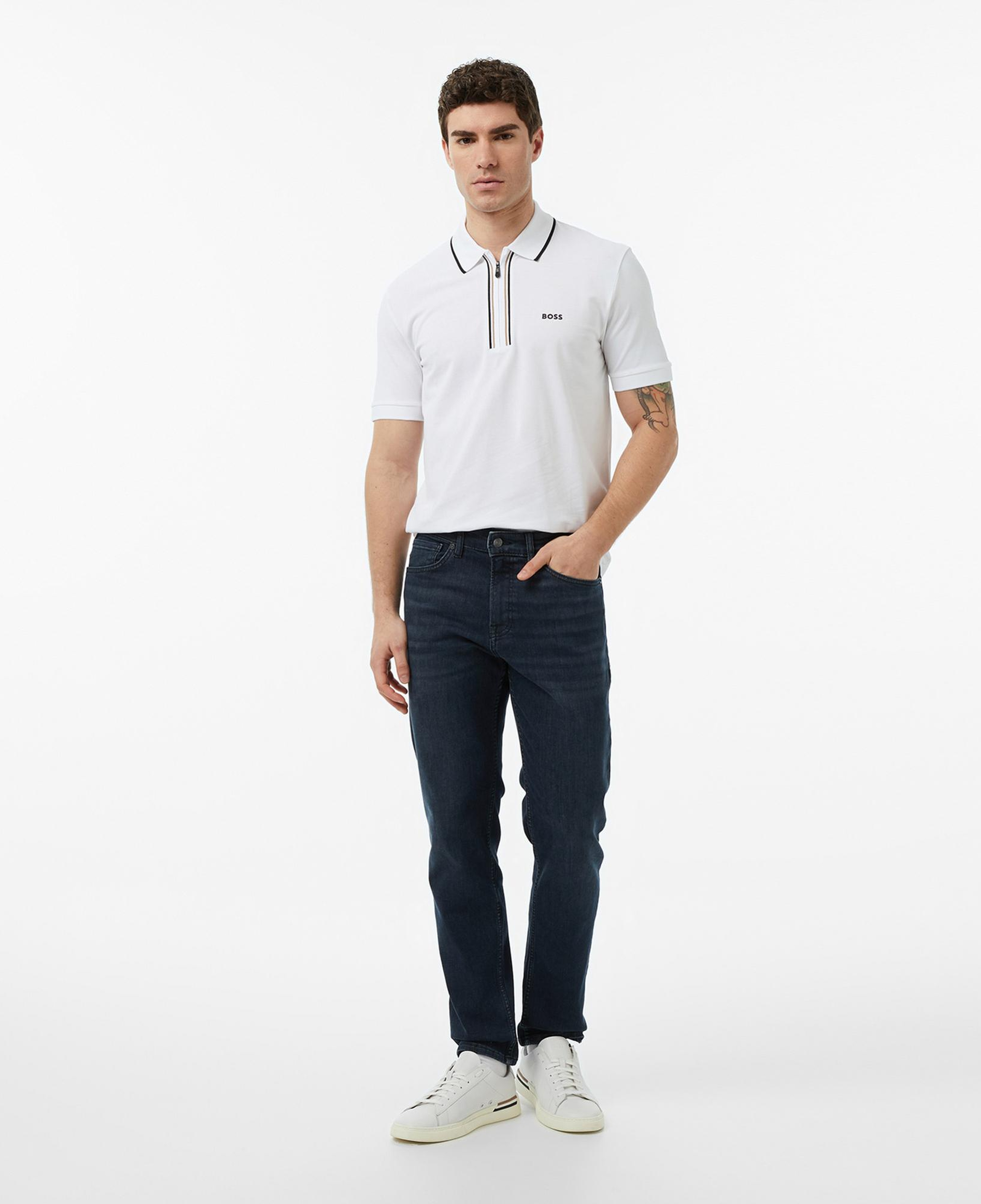 Boss Philix Erkek Beyaz Polo