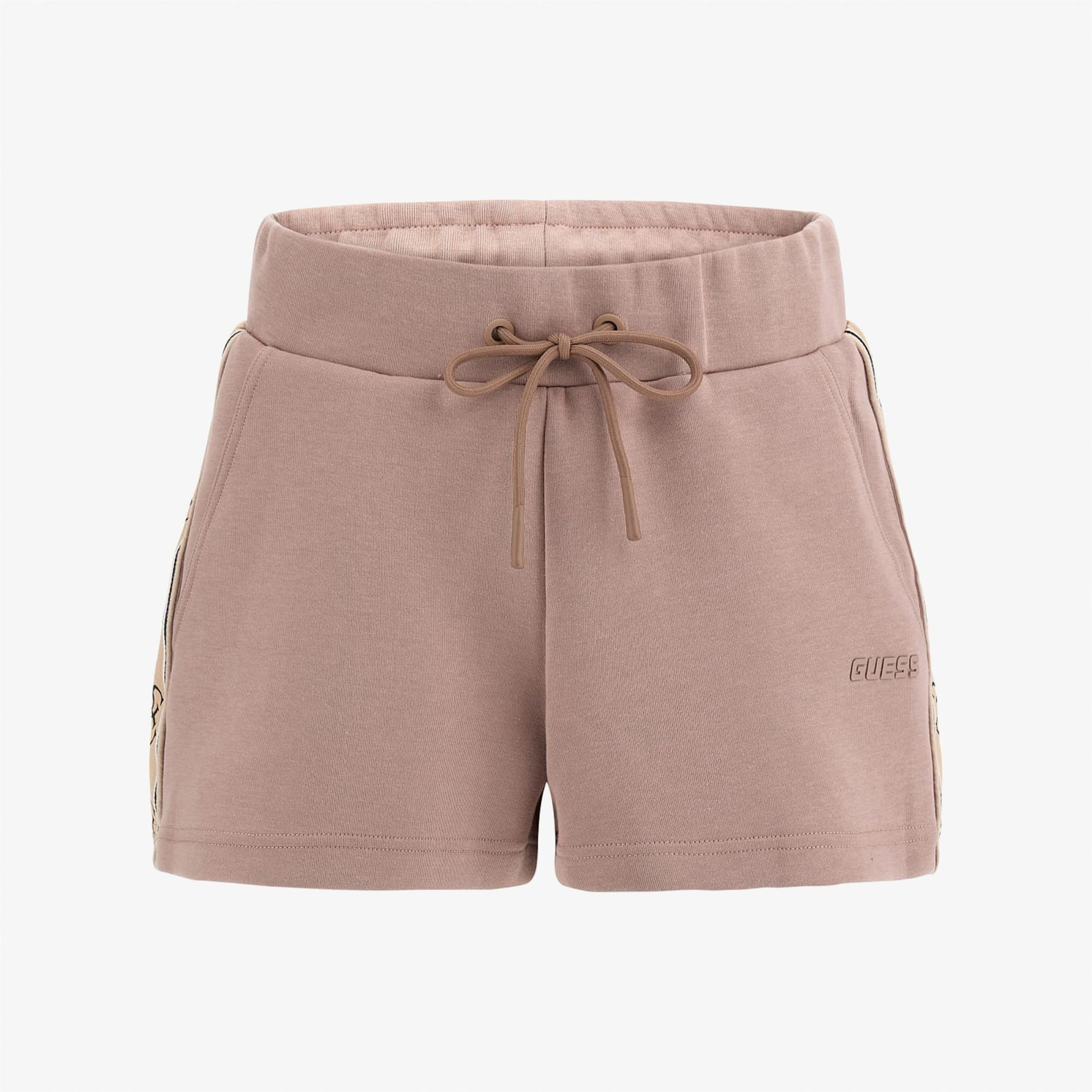 Guess Britney Aktif Loose Fit Kadın Kahverengi Şort