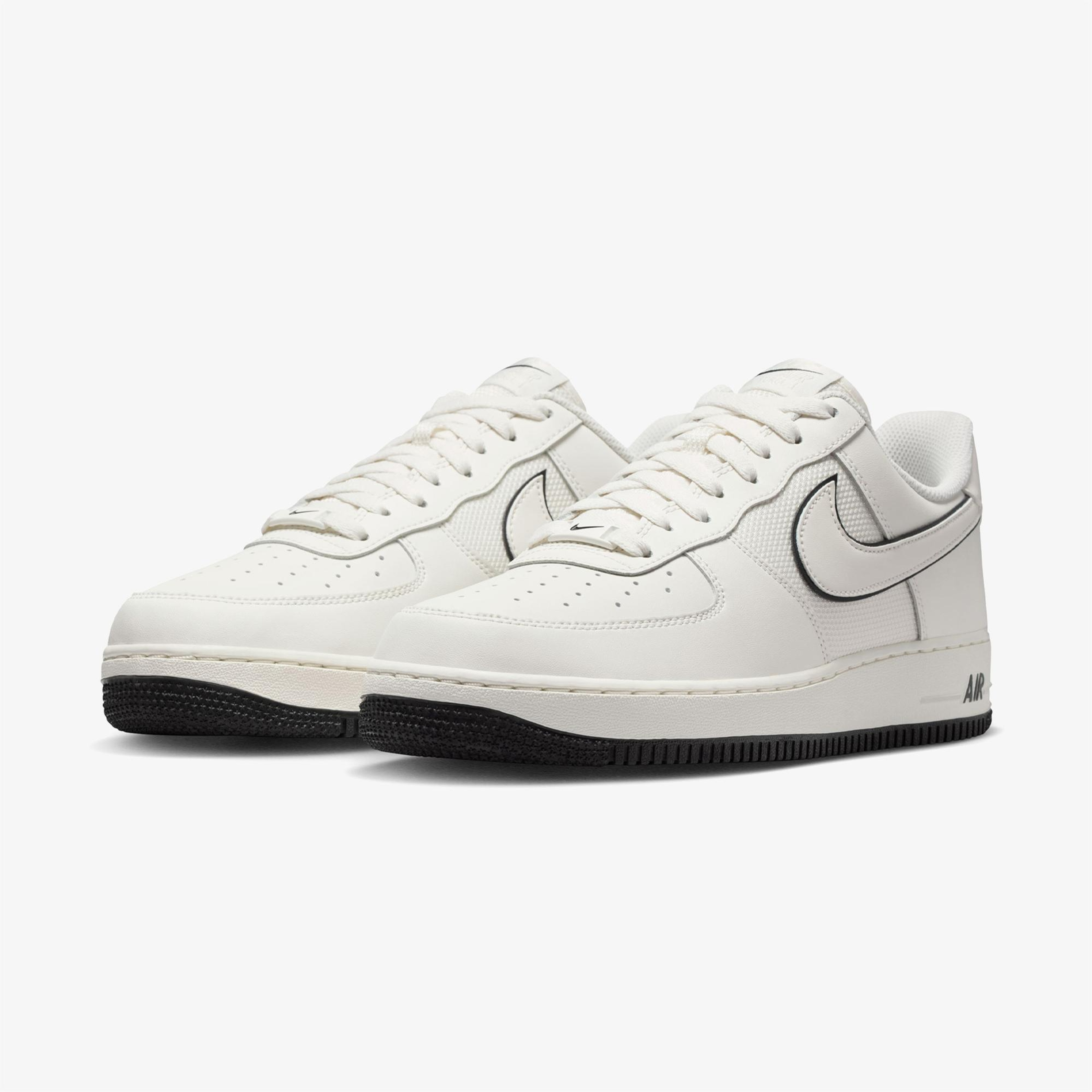 Nike Air Force 1 '07 Erkek Krem Rengi Spor Ayakkabı