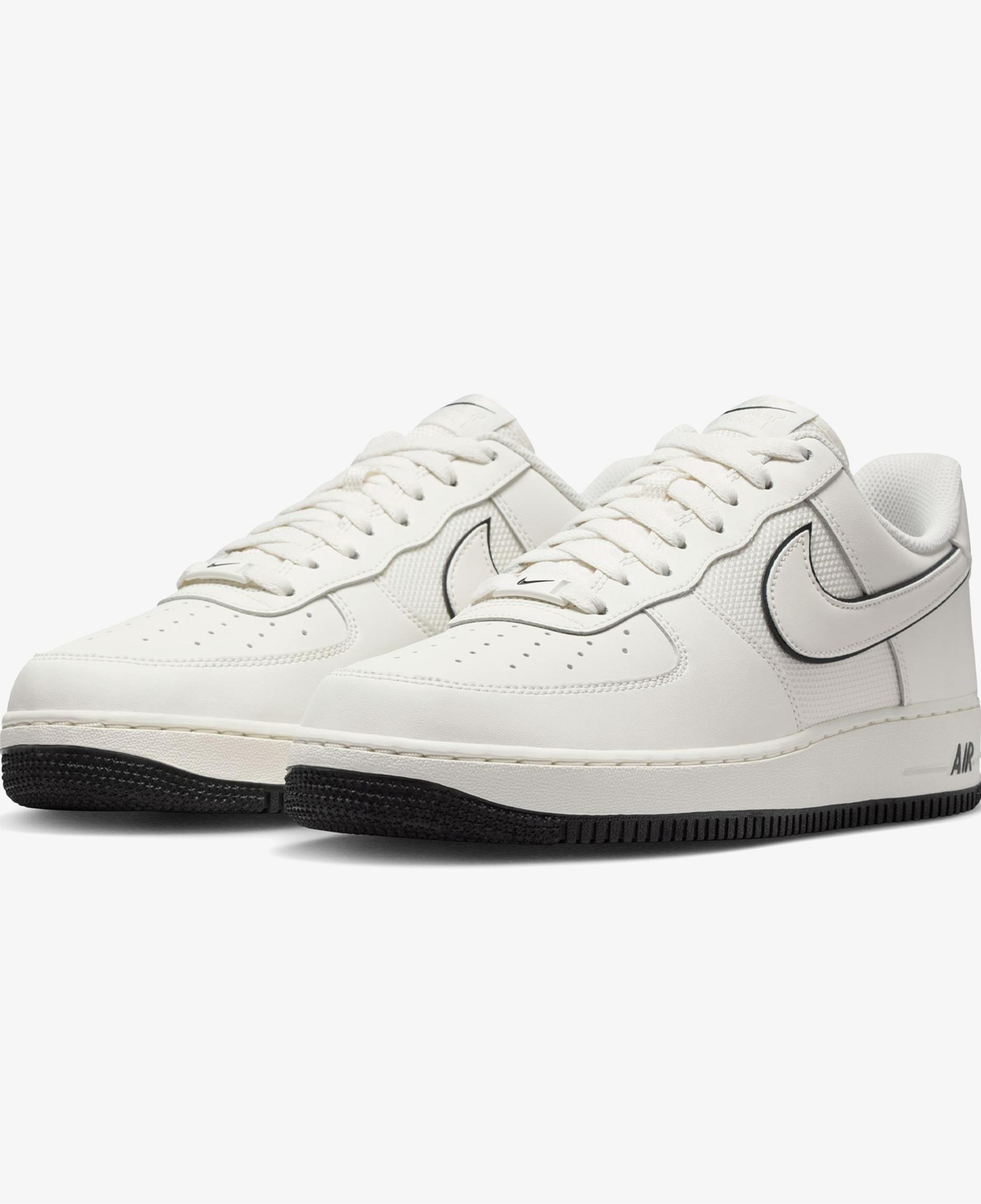 Nike Air Force 1 '07 Erkek Krem Rengi Spor Ayakkabı