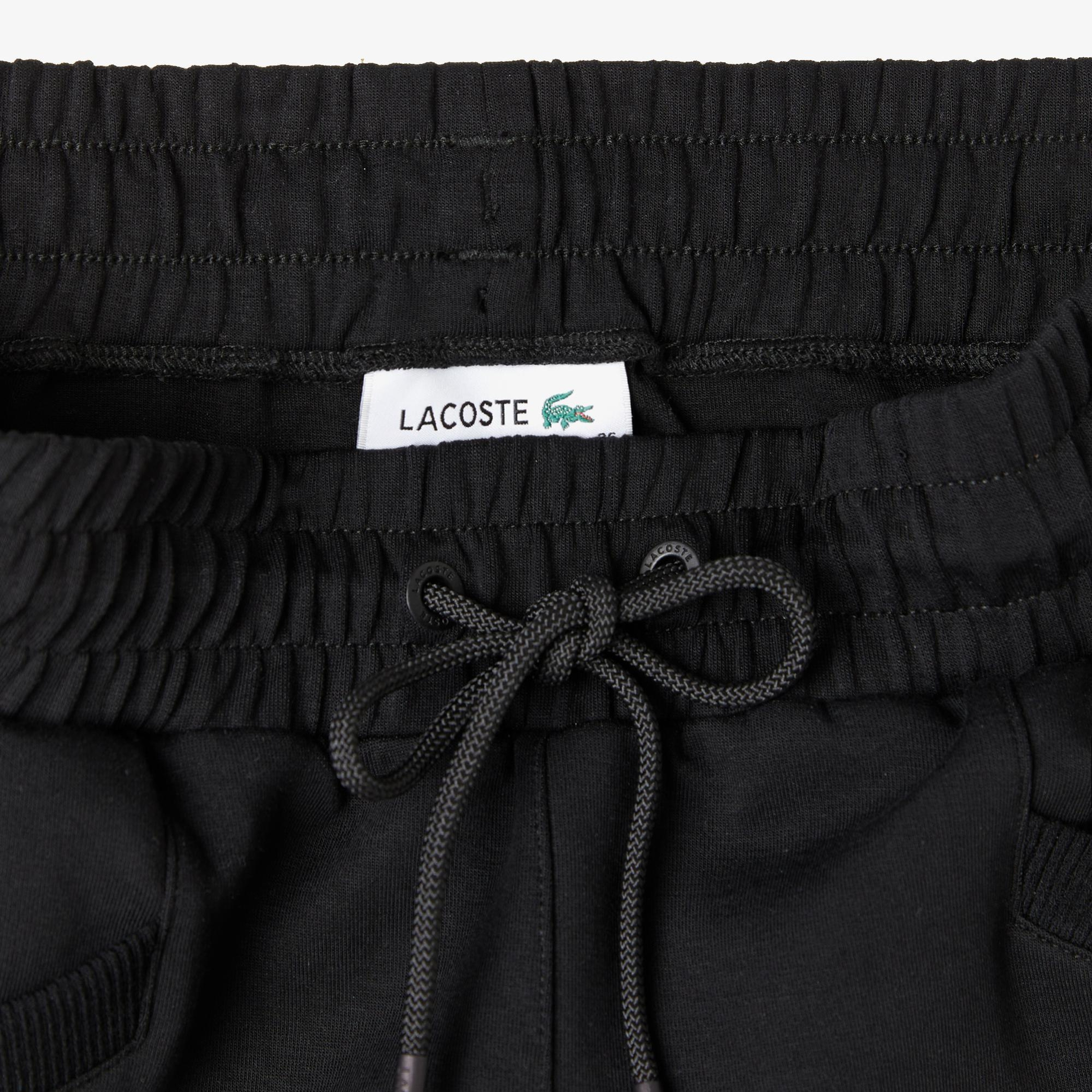 Lacoste Kadın Straight Fit Siyah Eşofman Altı