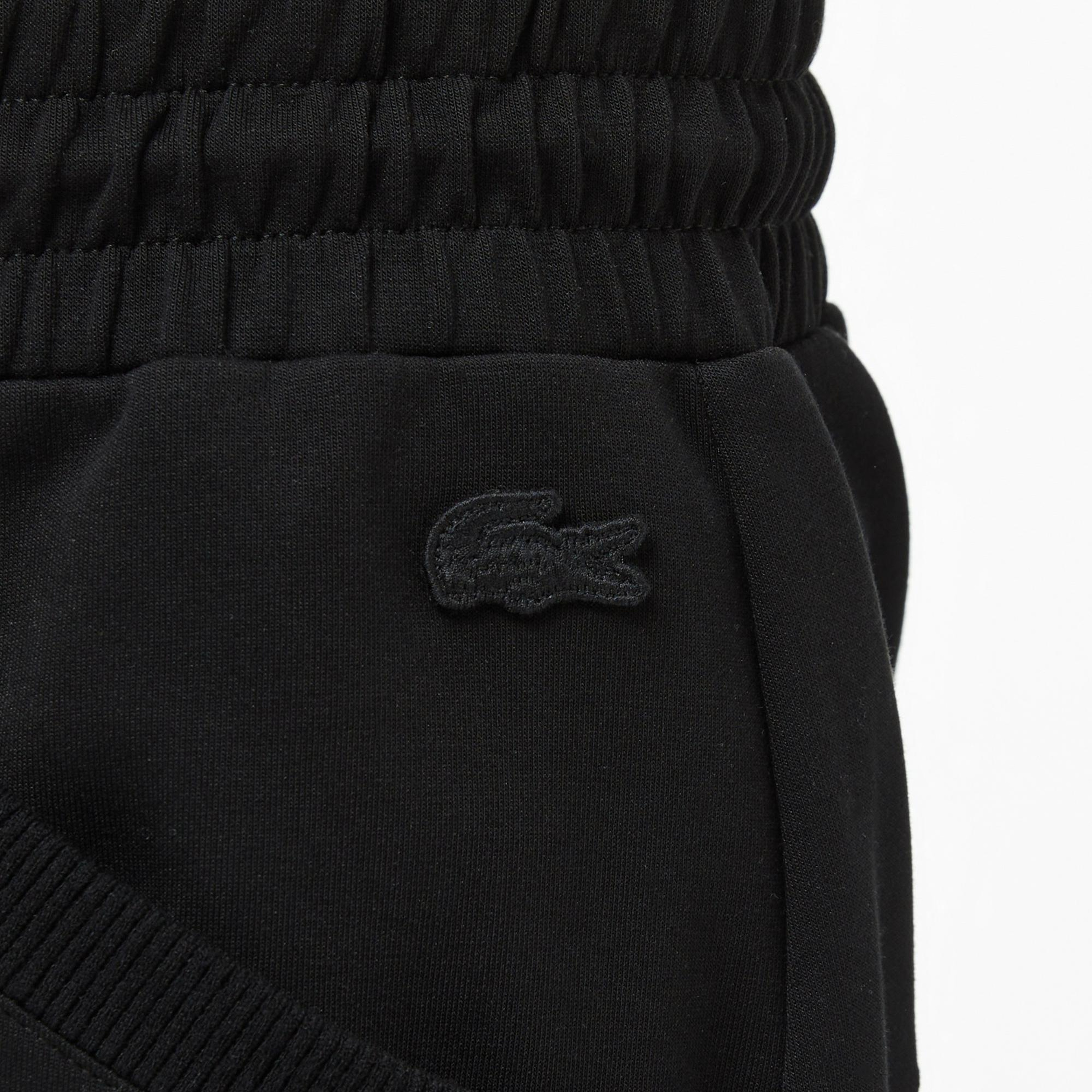 Lacoste Kadın Straight Fit Siyah Eşofman Altı