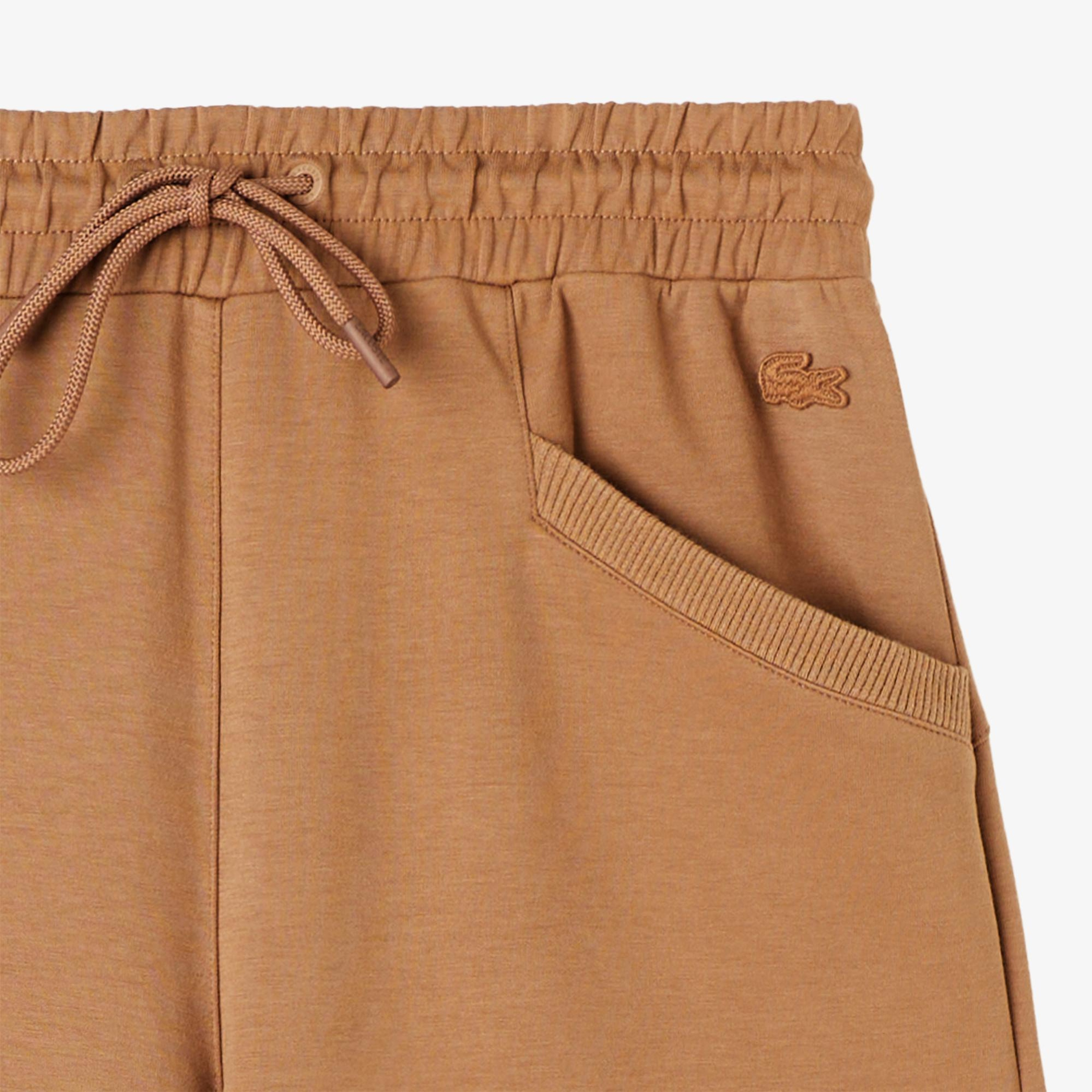 Lacoste Kadın Straight Fit Açık Kahverengi Eşofman Altı