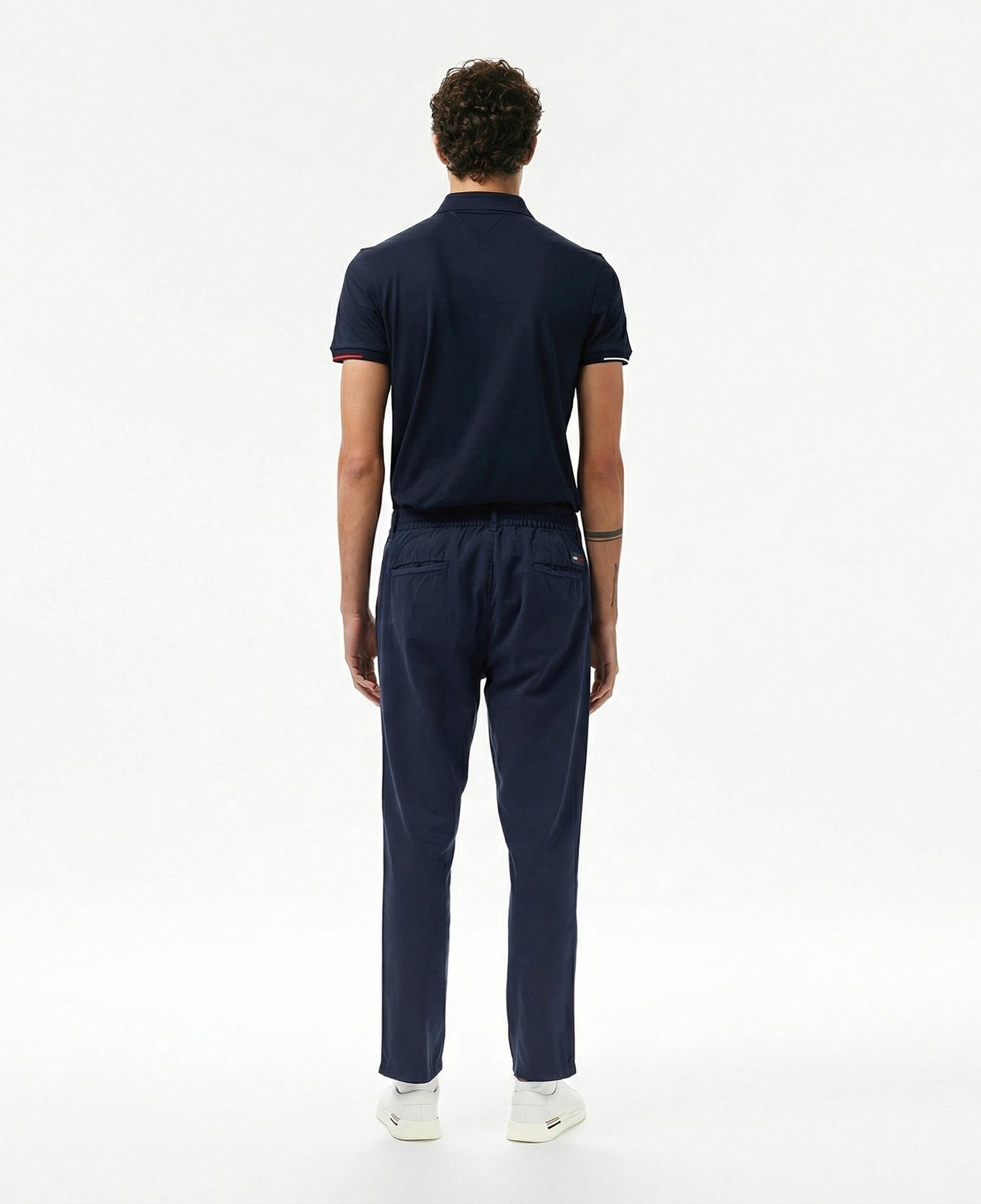 Tommy Hilfiger İsaac Light Cotton Erkek Lacivert Pantolon