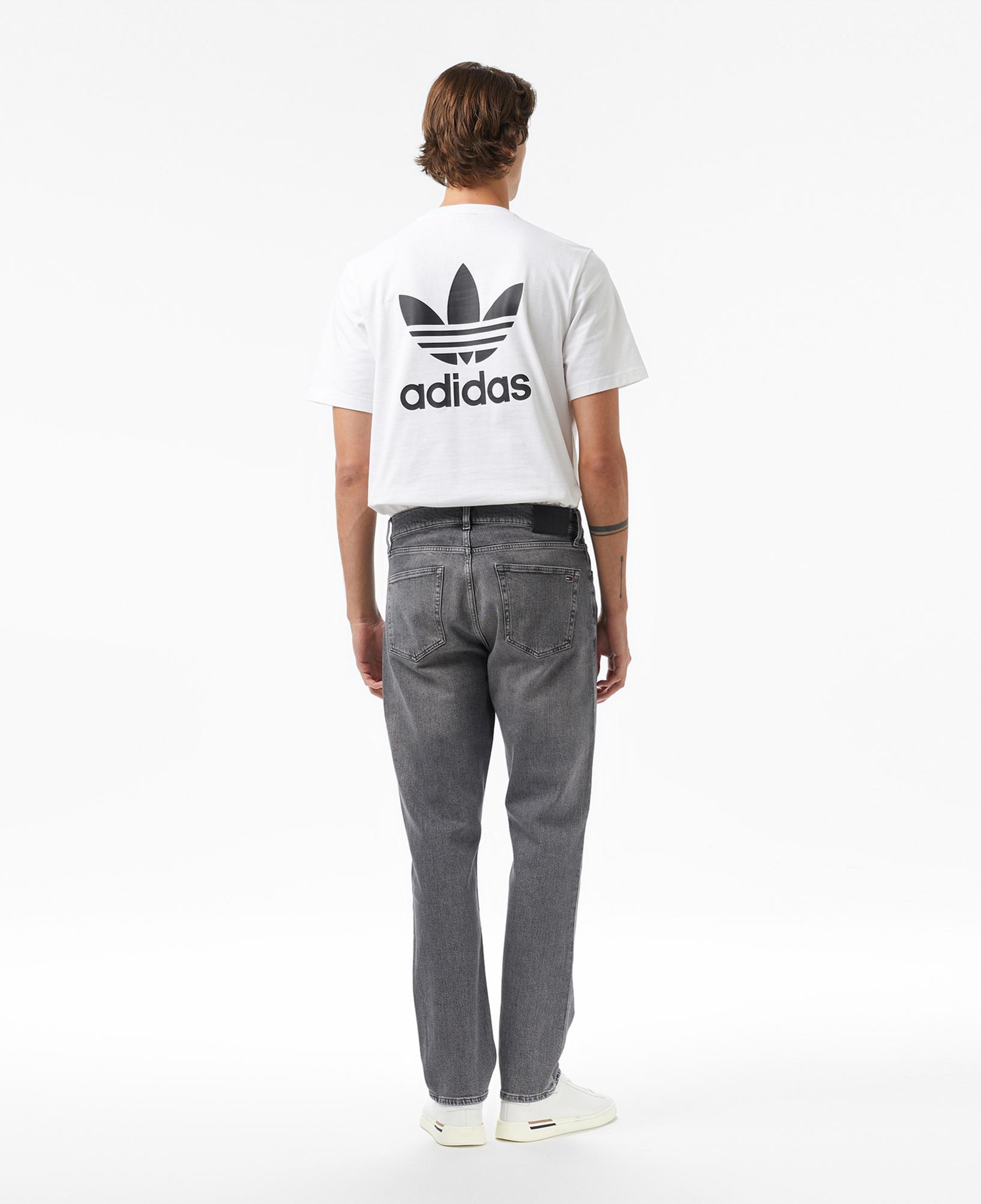 Tommy Hilfiger Ryan Slim Erkek Gri Jean Pantolon