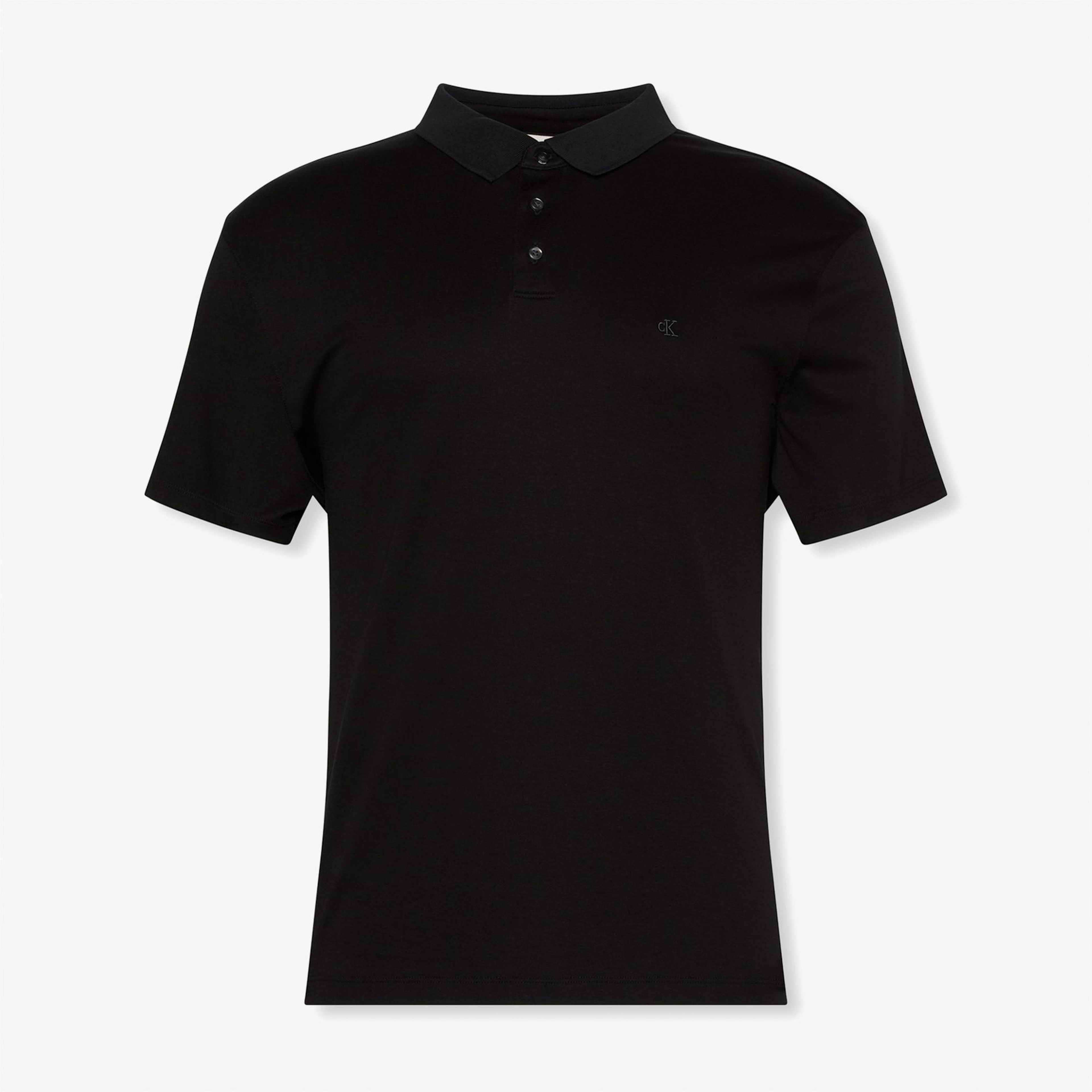 Calvin Klein Supima Erkek Siyah Polo