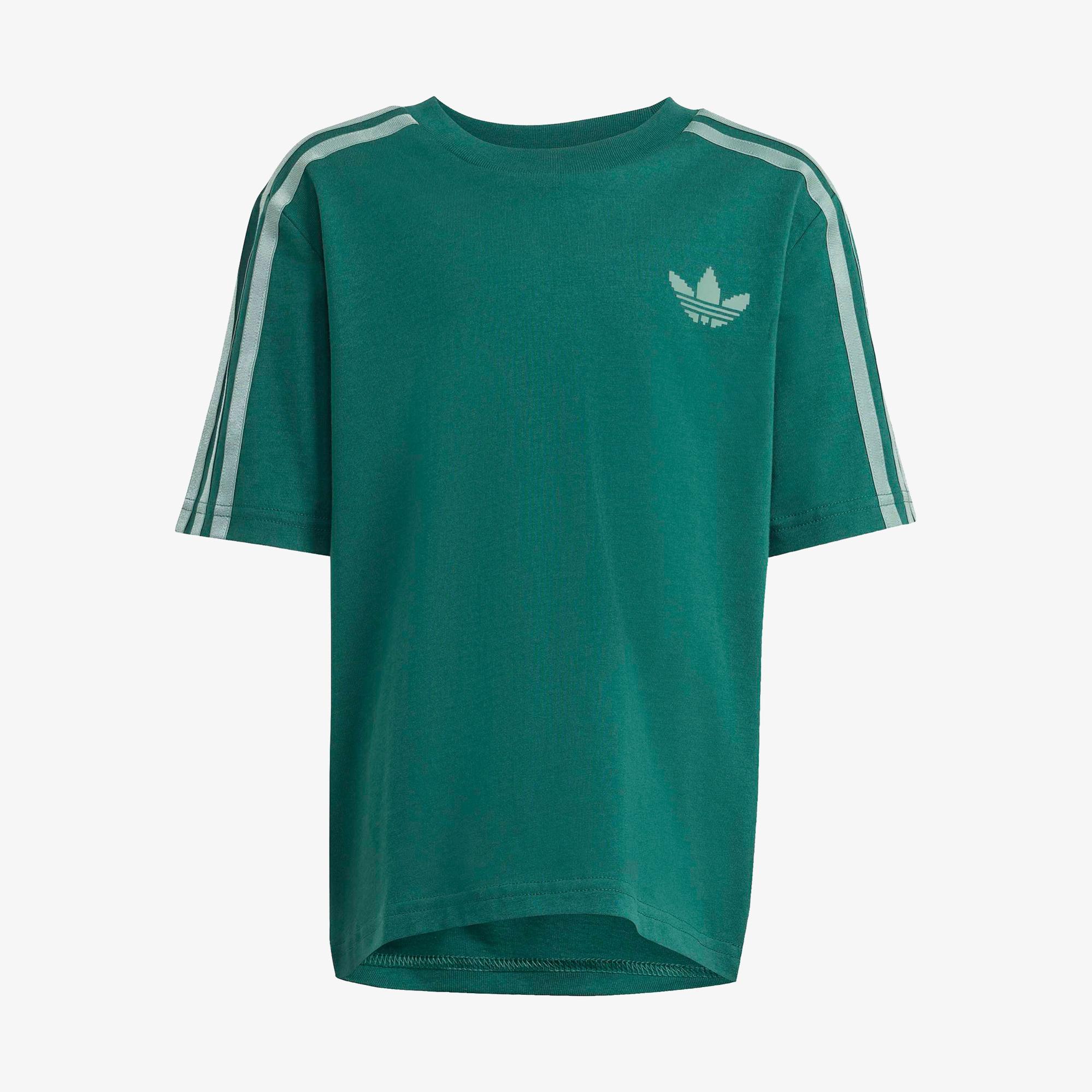 adidas Minecraft Çocuk Yeşil T-Shirt