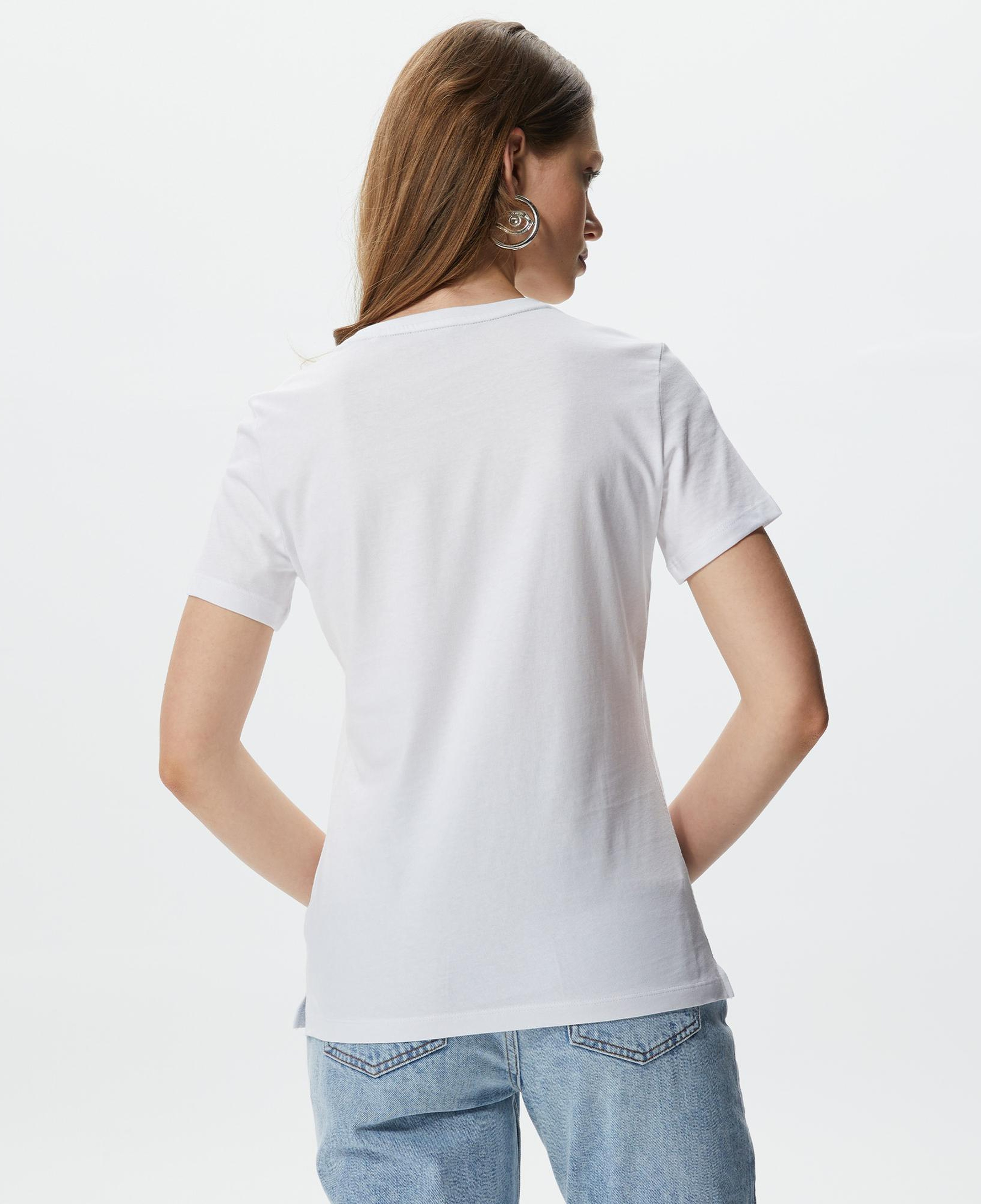 Guess Original Kadın Beyaz T-Shirt