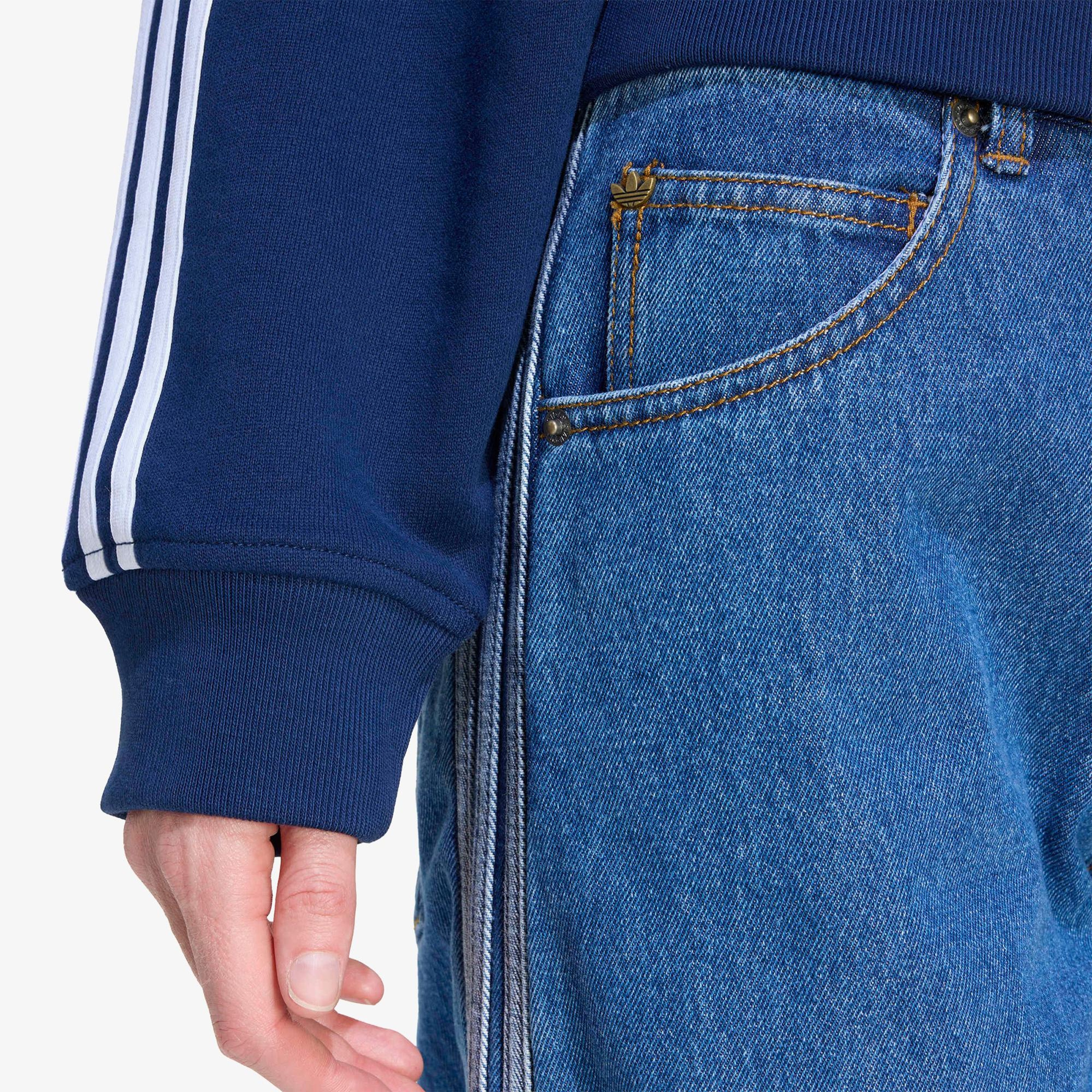 adidas Firebird Adilenium Kadın Mavi Jean