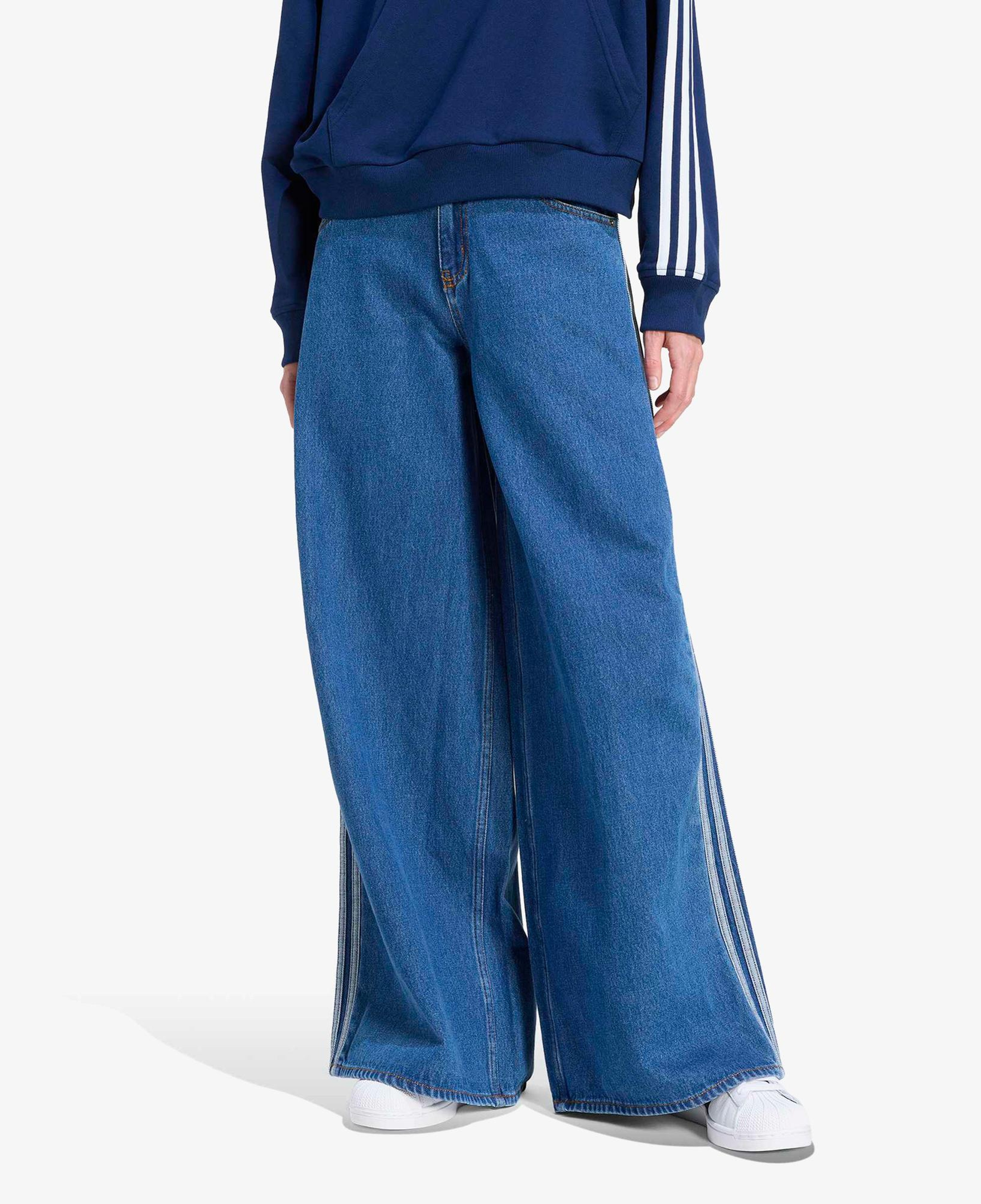 adidas Firebird Adilenium Kadın Mavi Jean