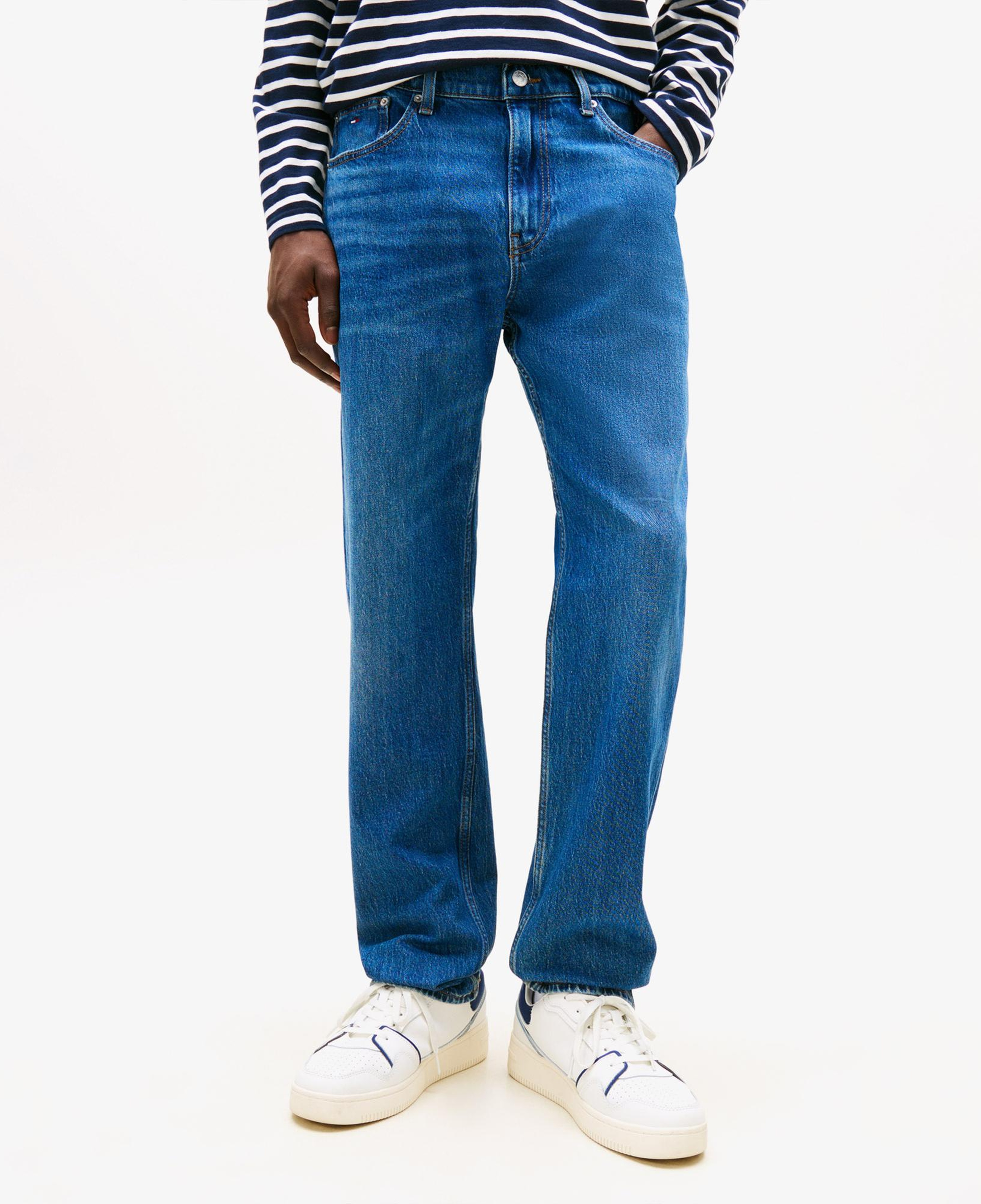 Tommy Jeans Ryan Slim Erkek Mavi Jean Pantolon