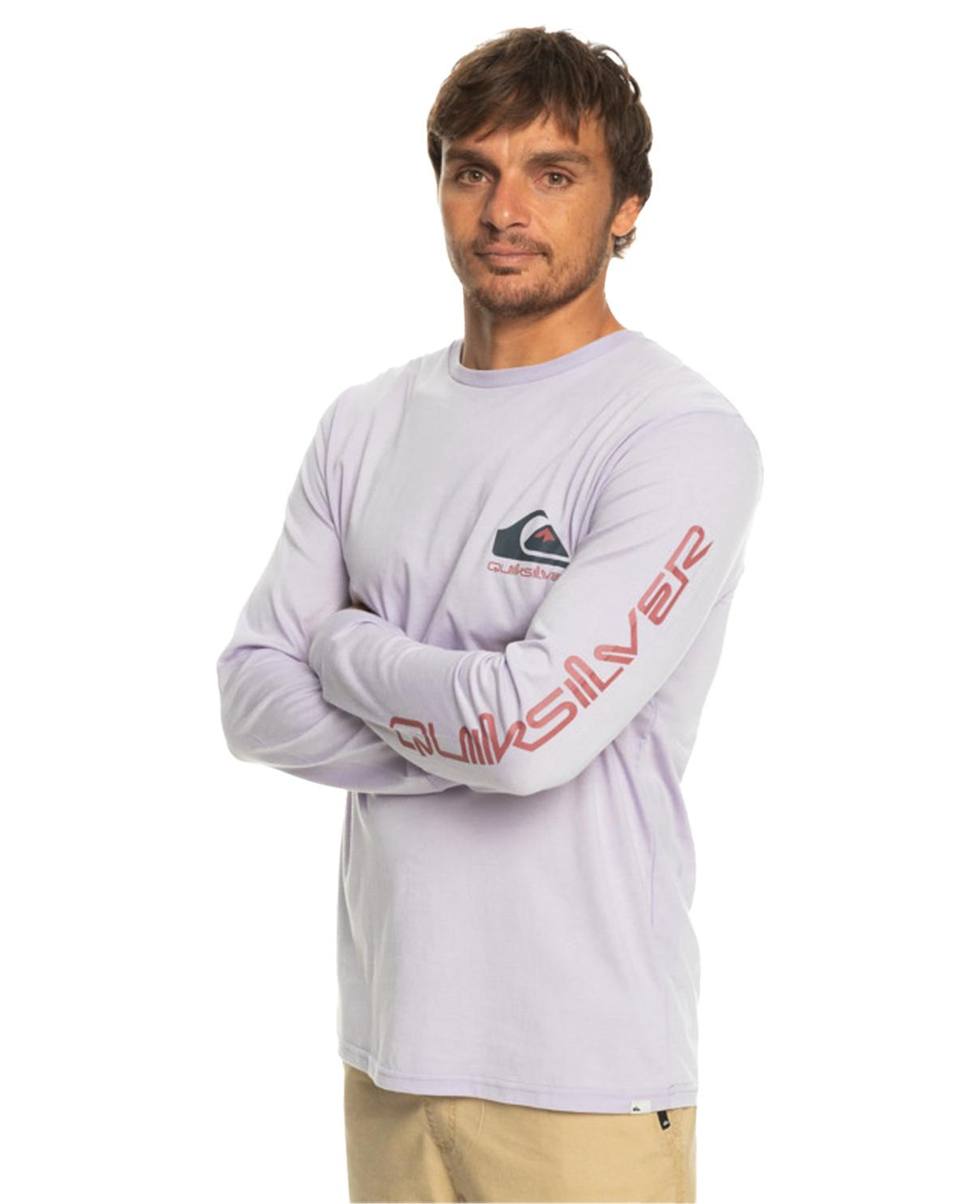 Quiksilver Omnilogo Erkek Mor Tişört