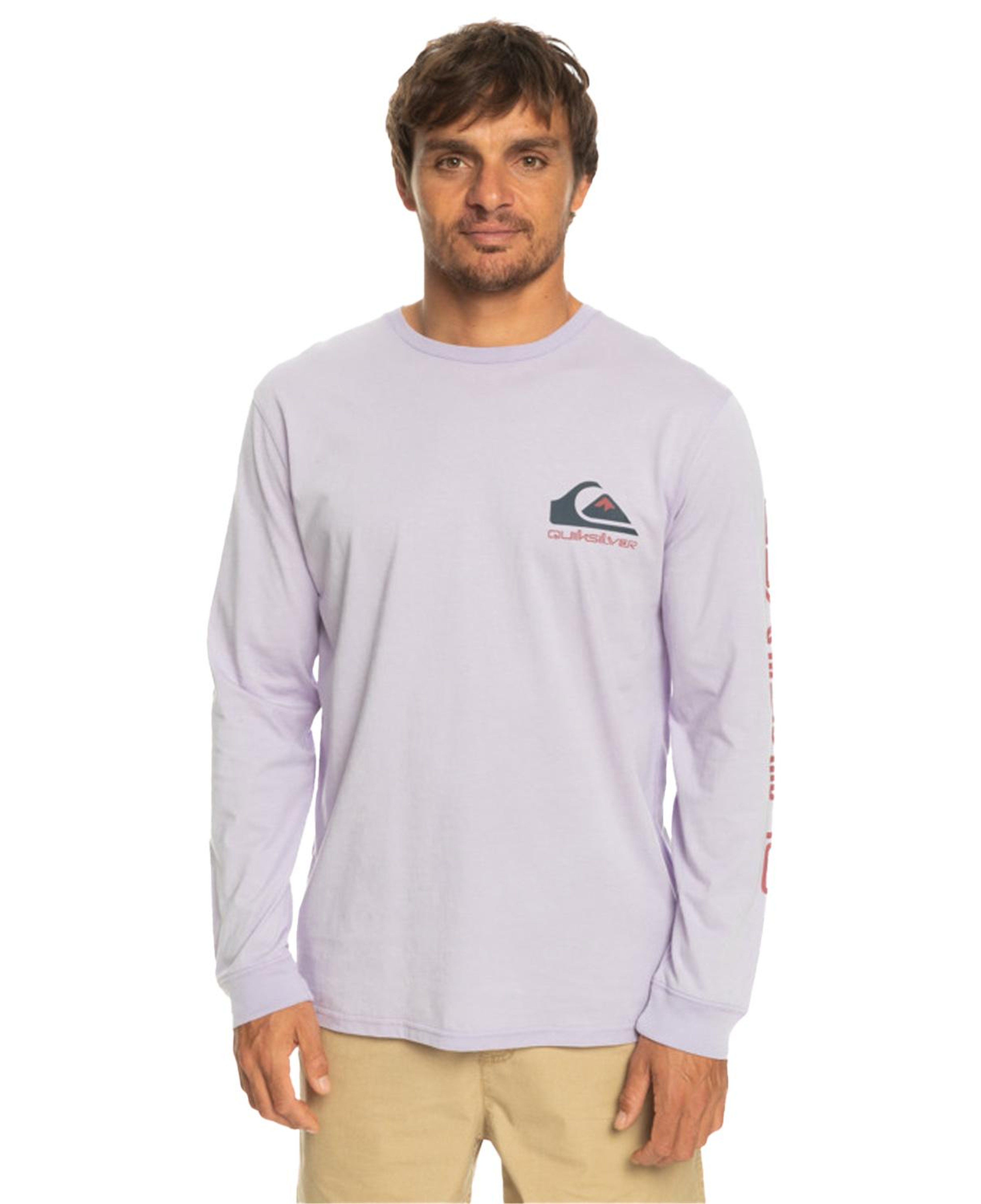 Quiksilver Omnilogo Erkek Mor Tişört