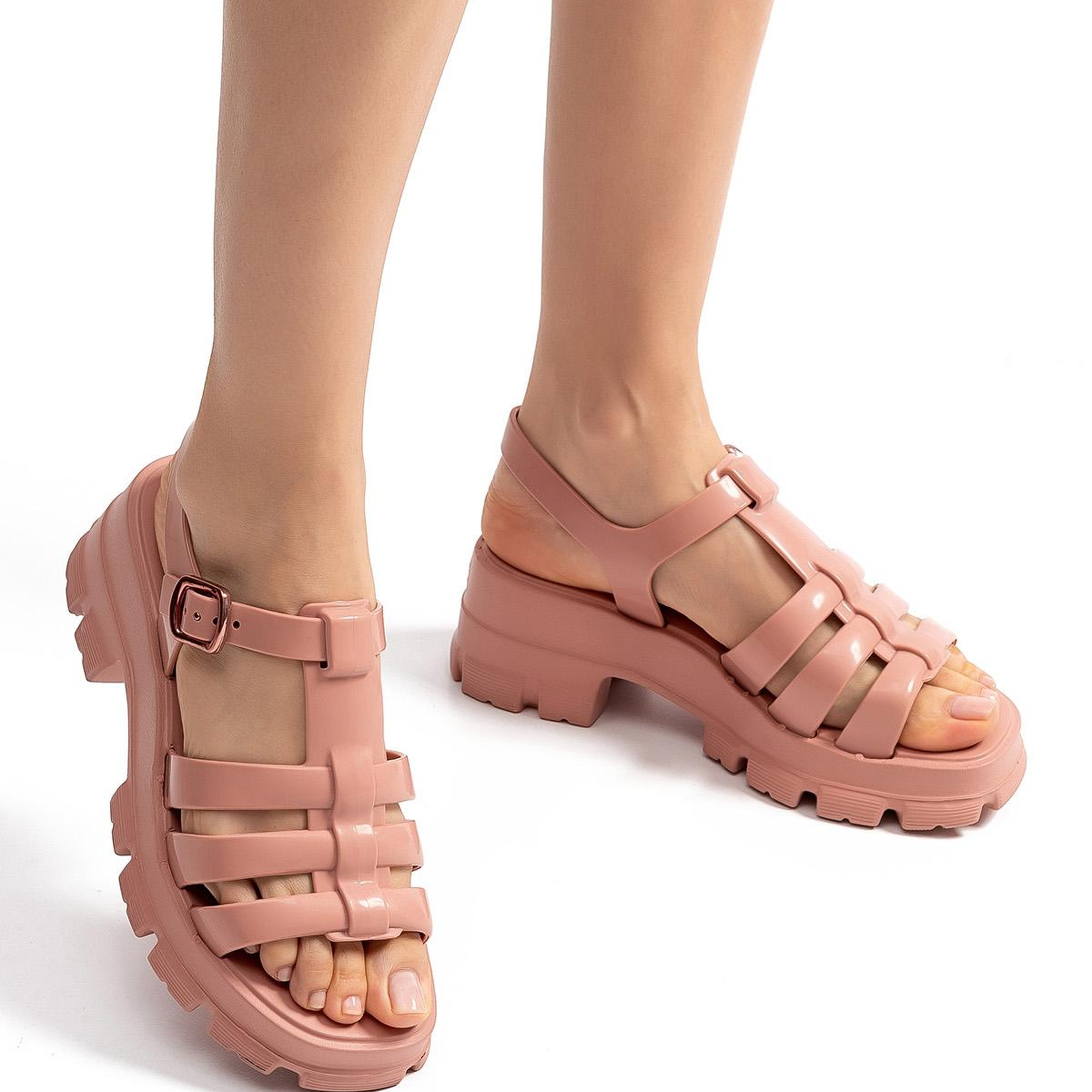 Power Kadın Sandalet Pudra 35/40