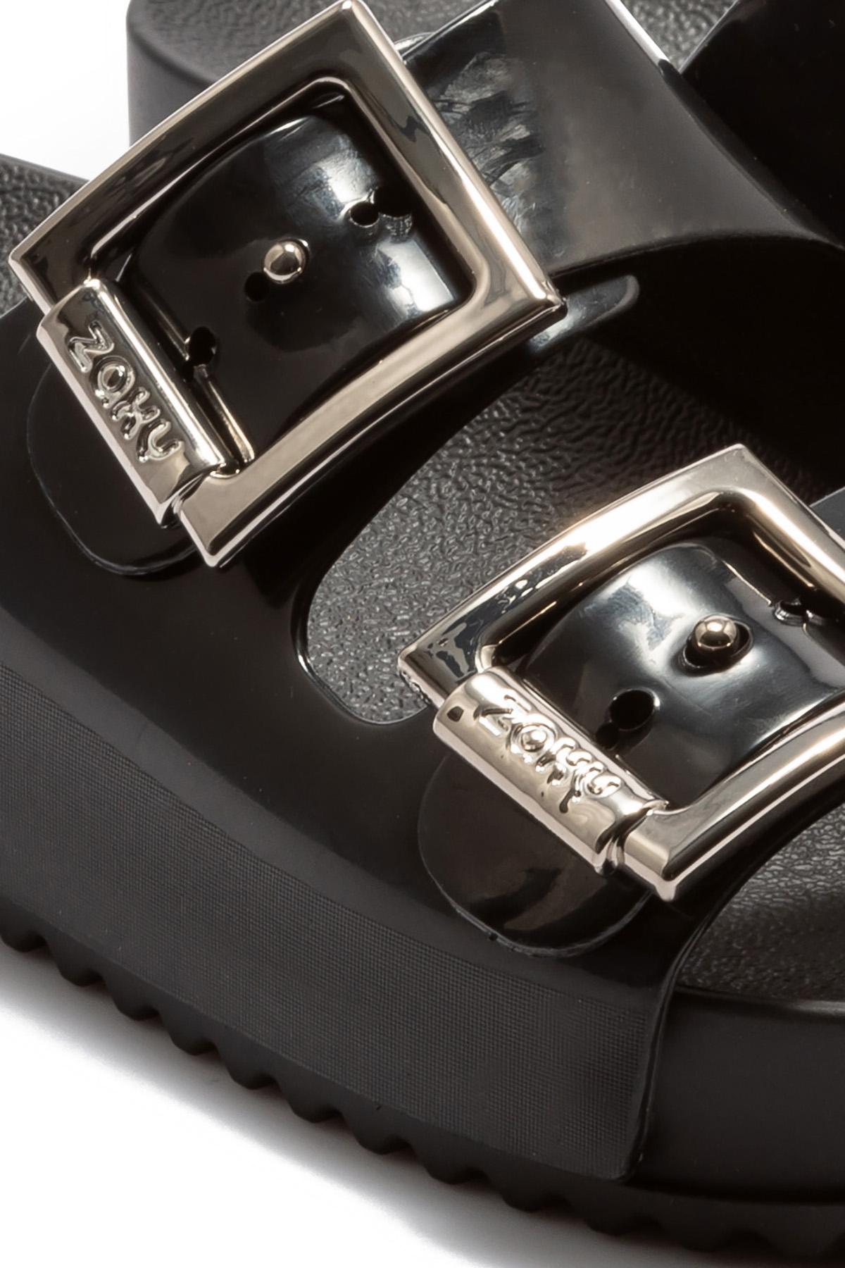 Partner Çift Bantlı Kadın Terlik Siyah 35/42