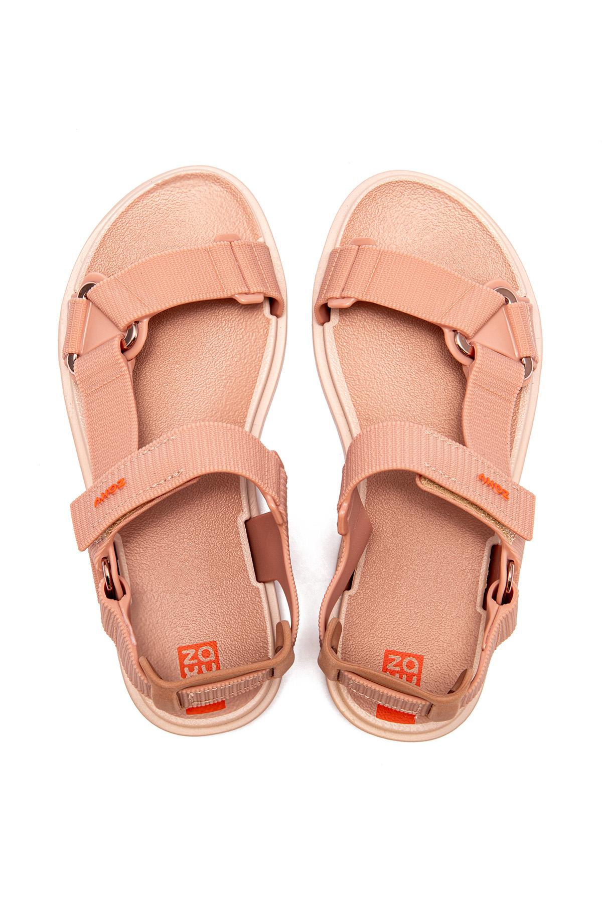 Go Papete Kadın Sandalet Pudra 35/42