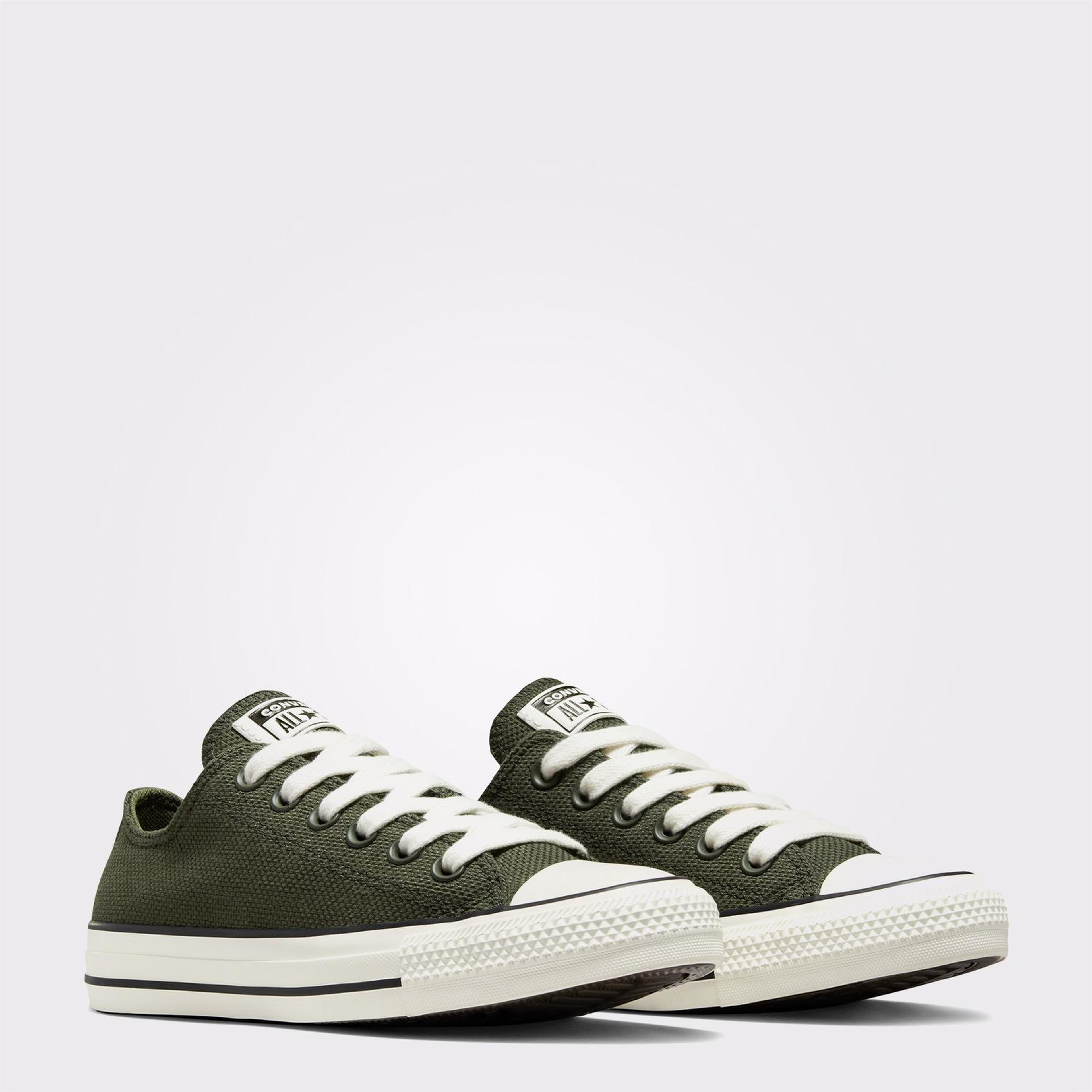 Converse Chuck Taylor All Star Canvas & Leather Kadın Haki Sneaker