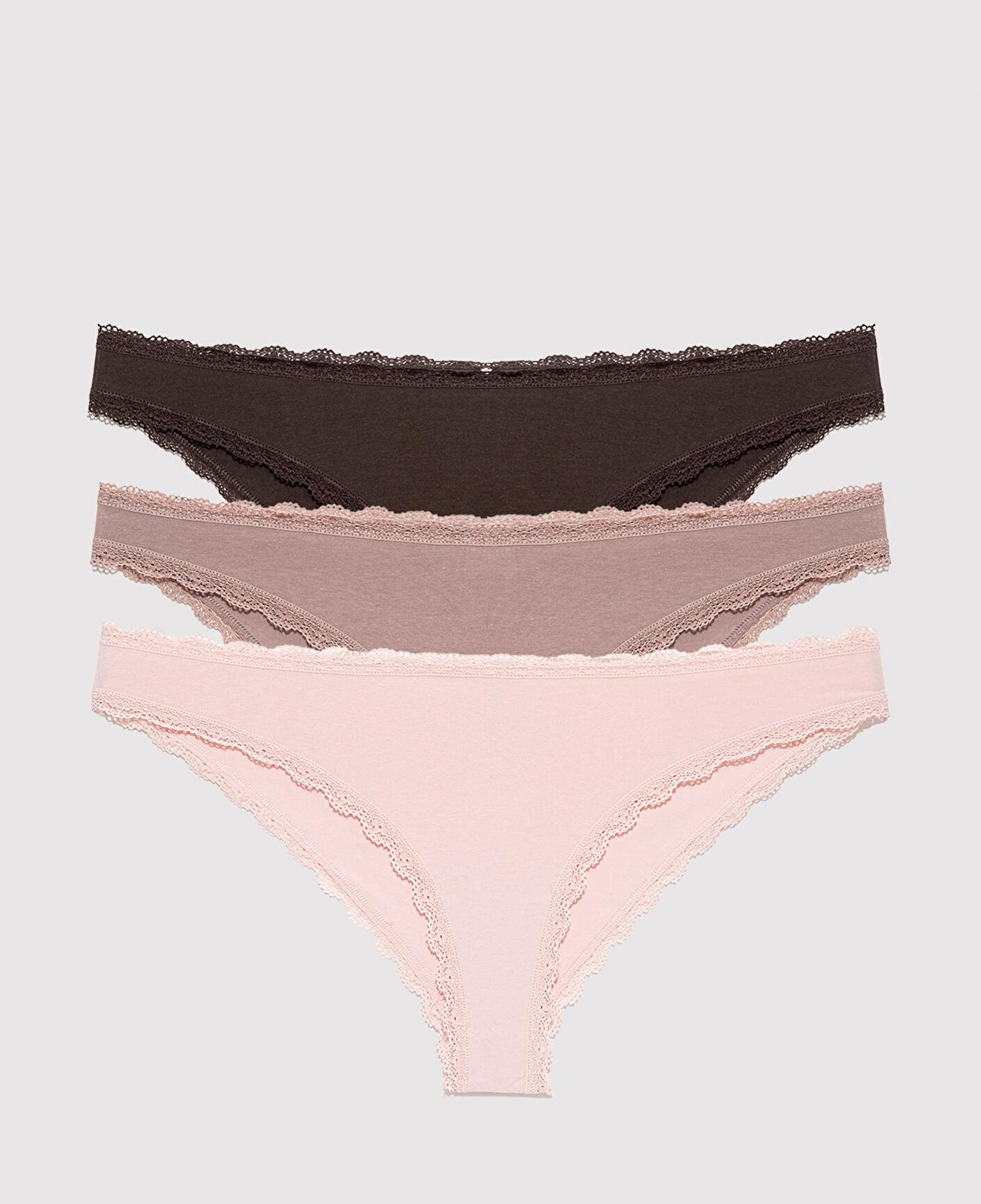 Mavi 3lü Klasik Külot 1913817-17865