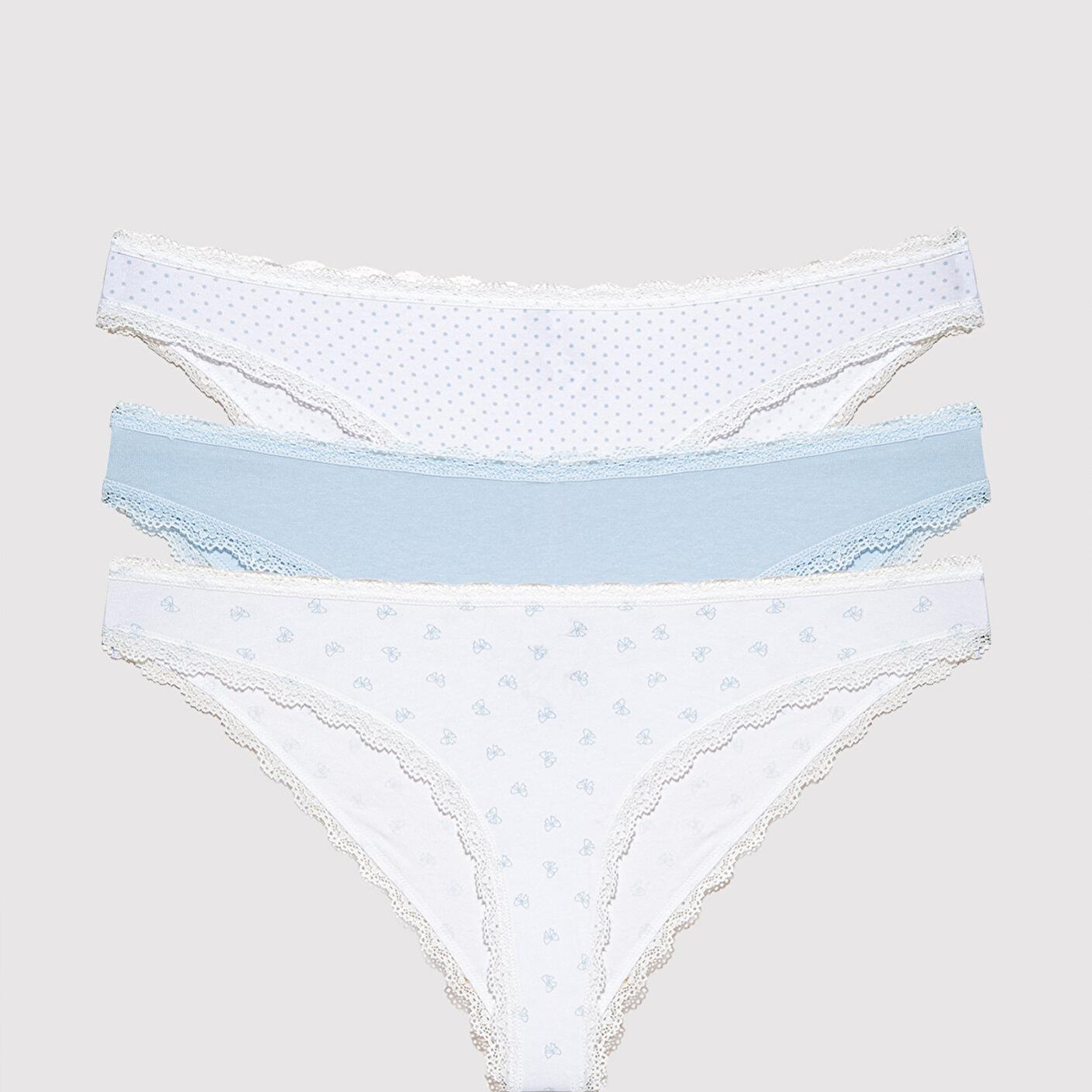 Mavi 3lü Klasik Külot 1913818-70717